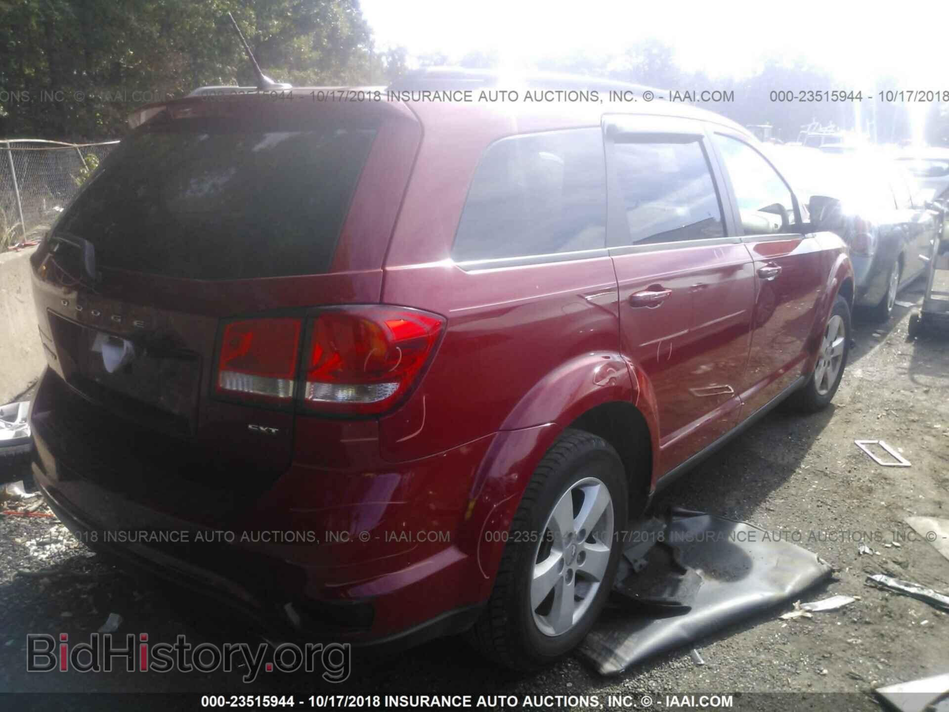 2012 Dodge Journey - VIN: 3C4PDCBGXCT296828 - Фото 4