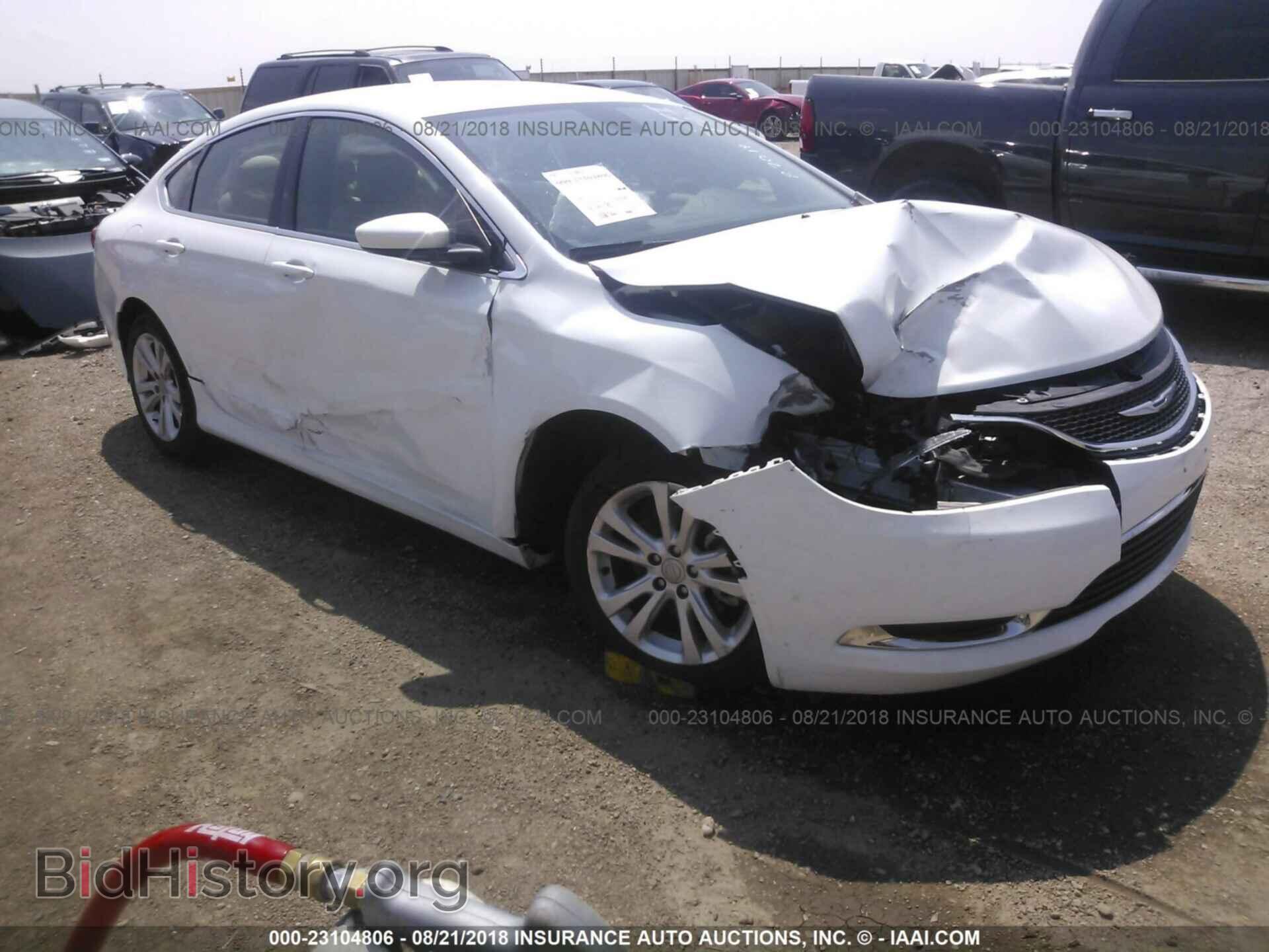 Photo 1C3CCCAB8FN691834 - CHRYSLER 200 2015