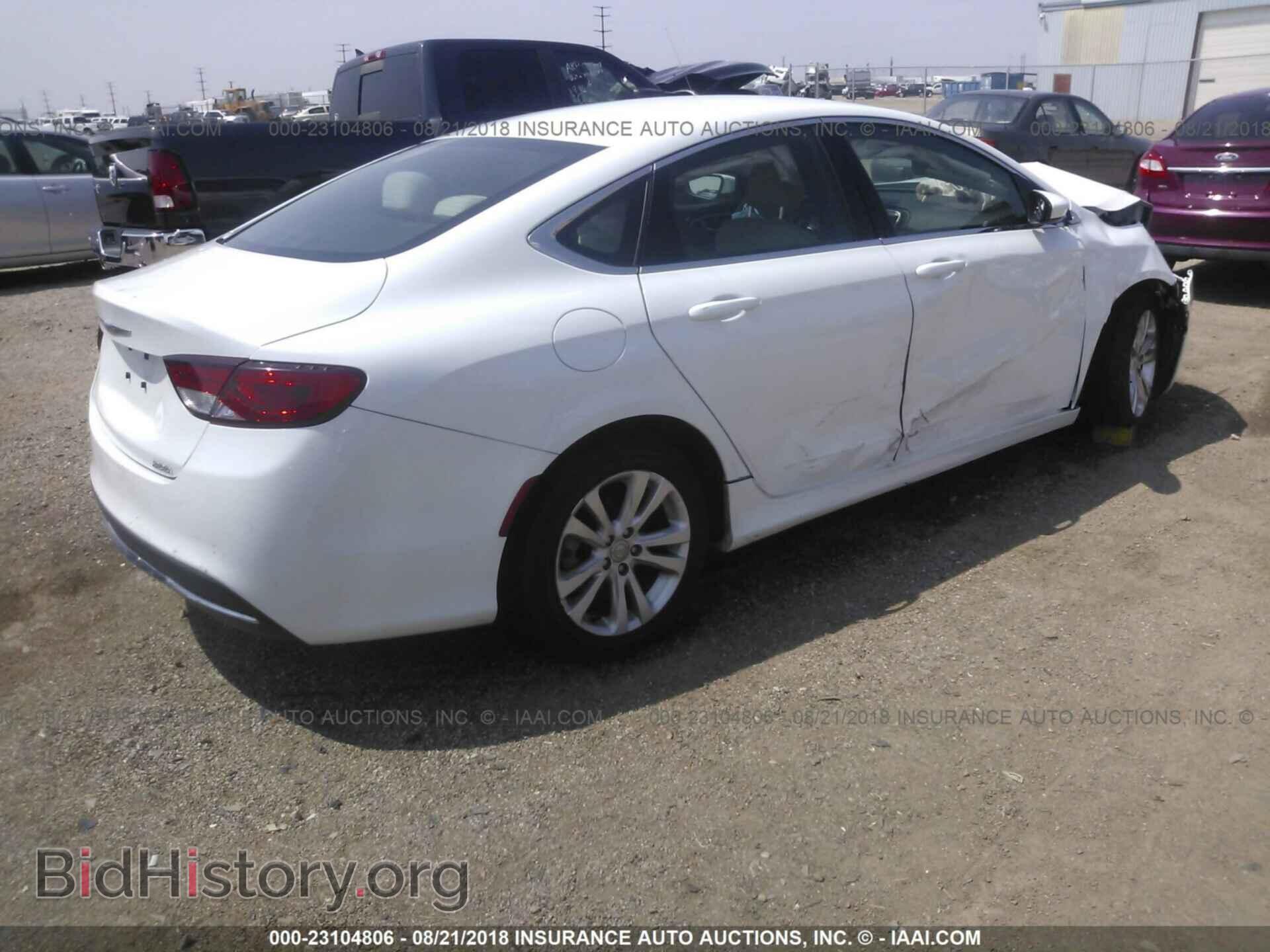 2015 CHRYSLER 200 - VIN: 1C3CCCAB8FN691834 - Photo 4