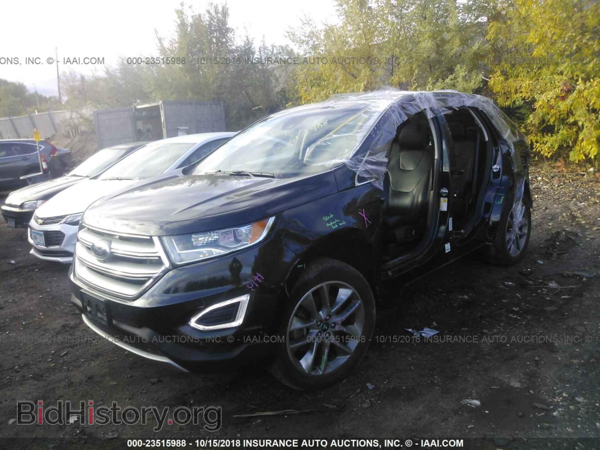 2015 Ford Edge - VIN: 2FMPK4K97FBB20439 - Фото 2