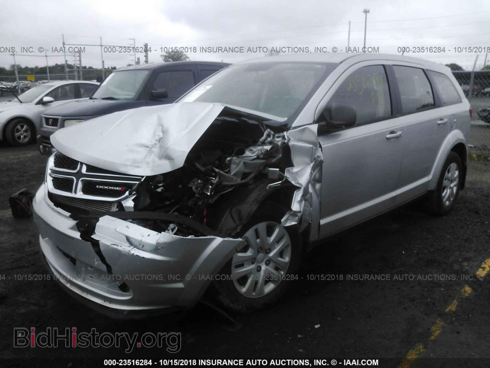 2014 Dodge Journey - VIN: 3C4PDCAB0ET238848 - Фото 2