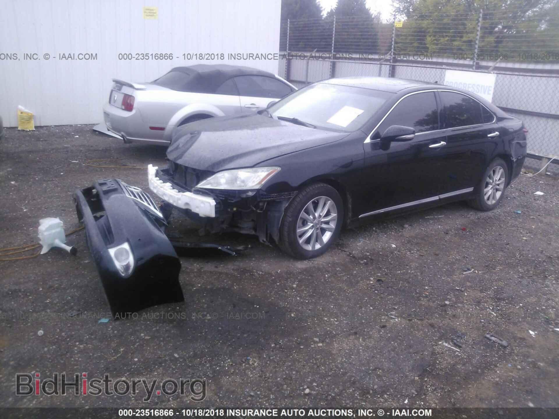 2011 LEXUS ES - VIN: JTHBK1EG0B2458786 - Фото 2