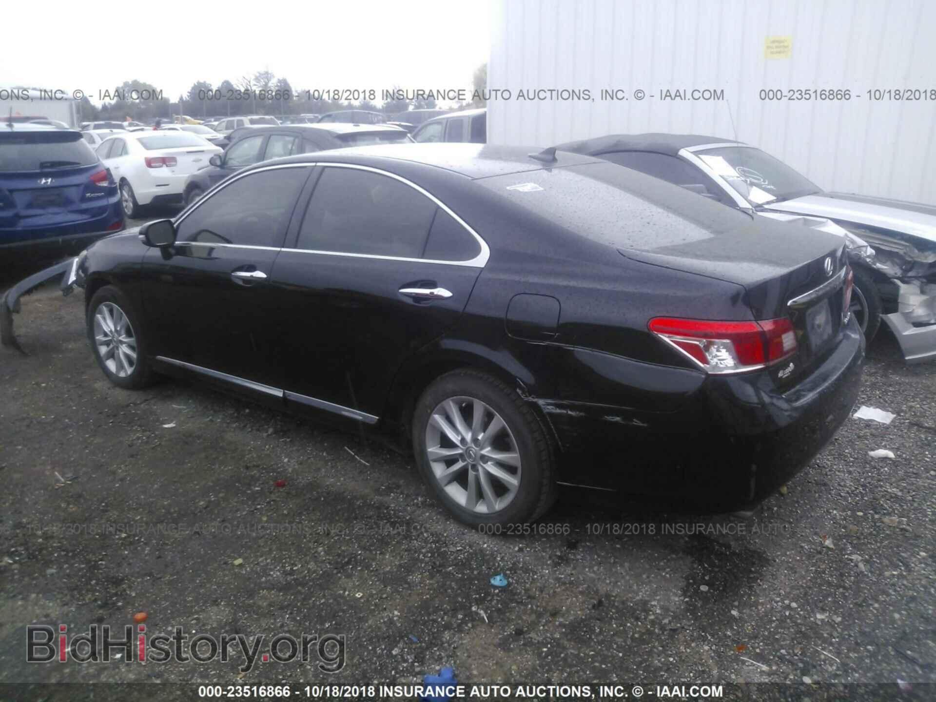 2011 LEXUS ES - VIN: JTHBK1EG0B2458786 - Фото 3