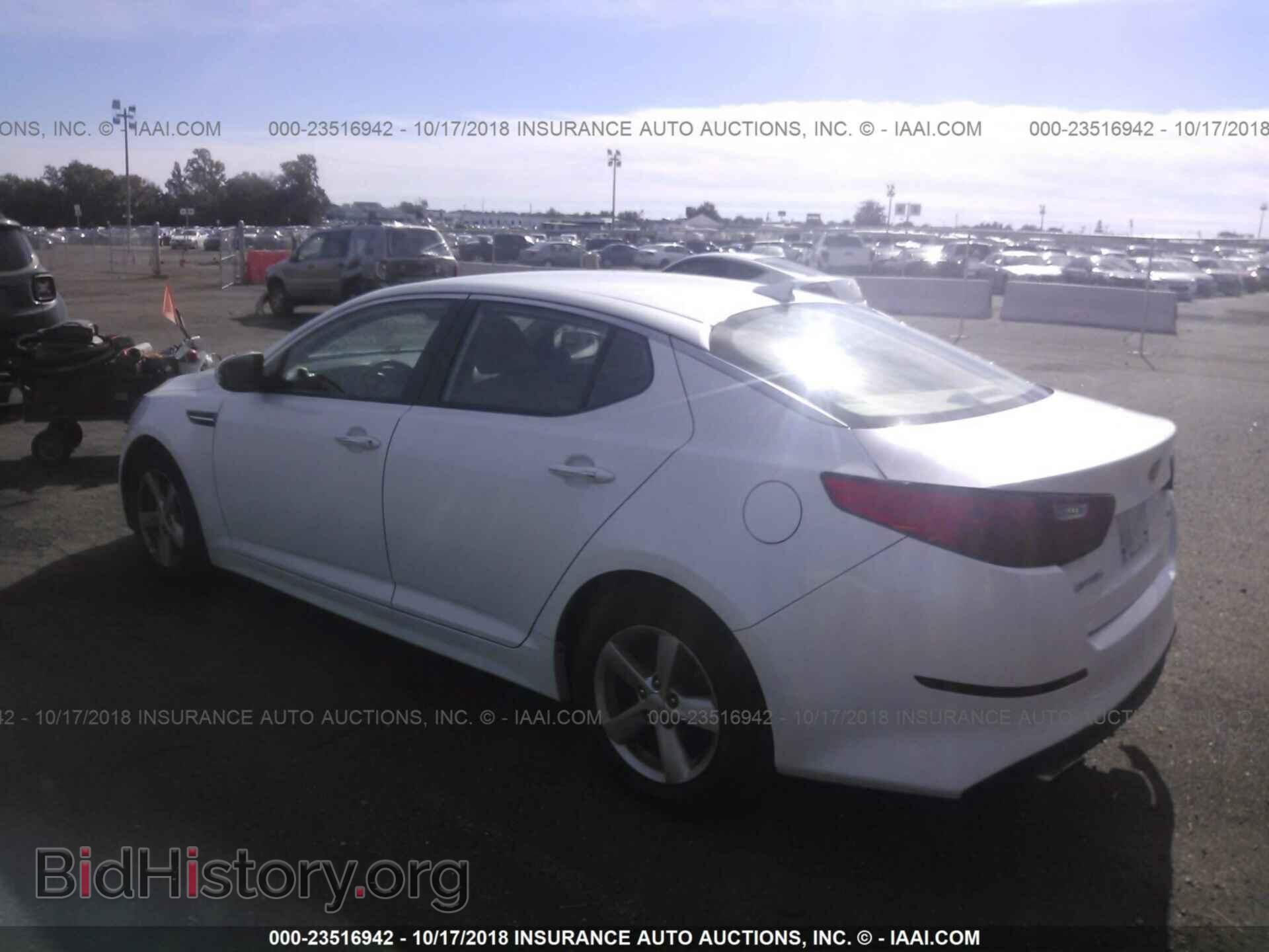 2015 KIA OPTIMA - VIN: KNAGM4A77F5649681 - Photo 3