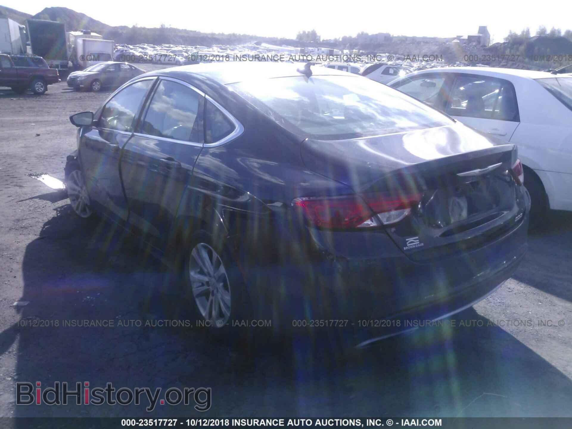 2016 Chrysler 200 - VIN: 1C3CCCAG2GN183761 - Фото 3