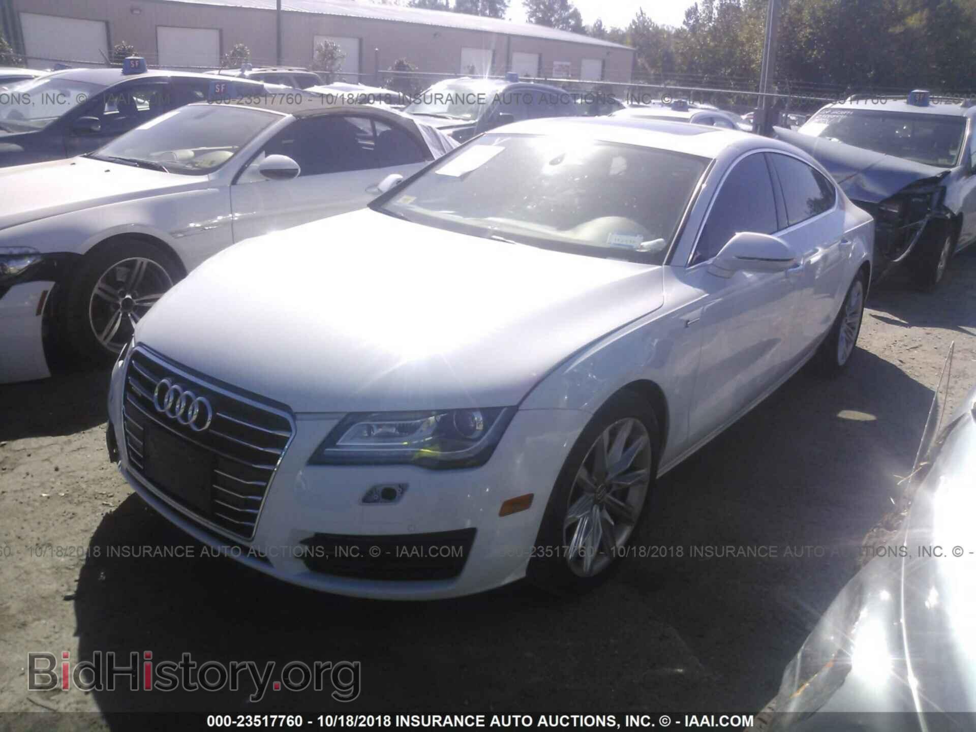 2014 Audi A7 - VIN: WAUWGAFCXEN009664 - Фото 2