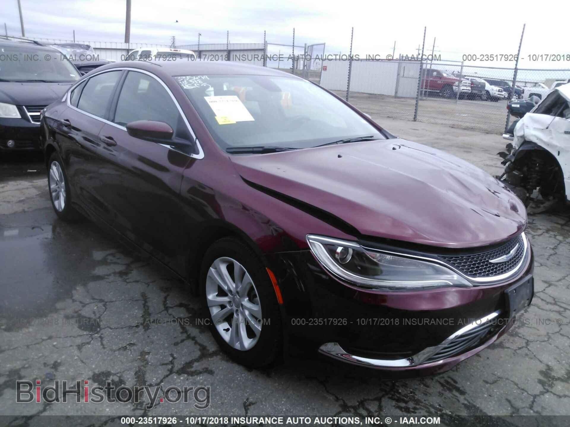 Photo 1C3CCCAB6FN537171 - Chrysler 200 2015