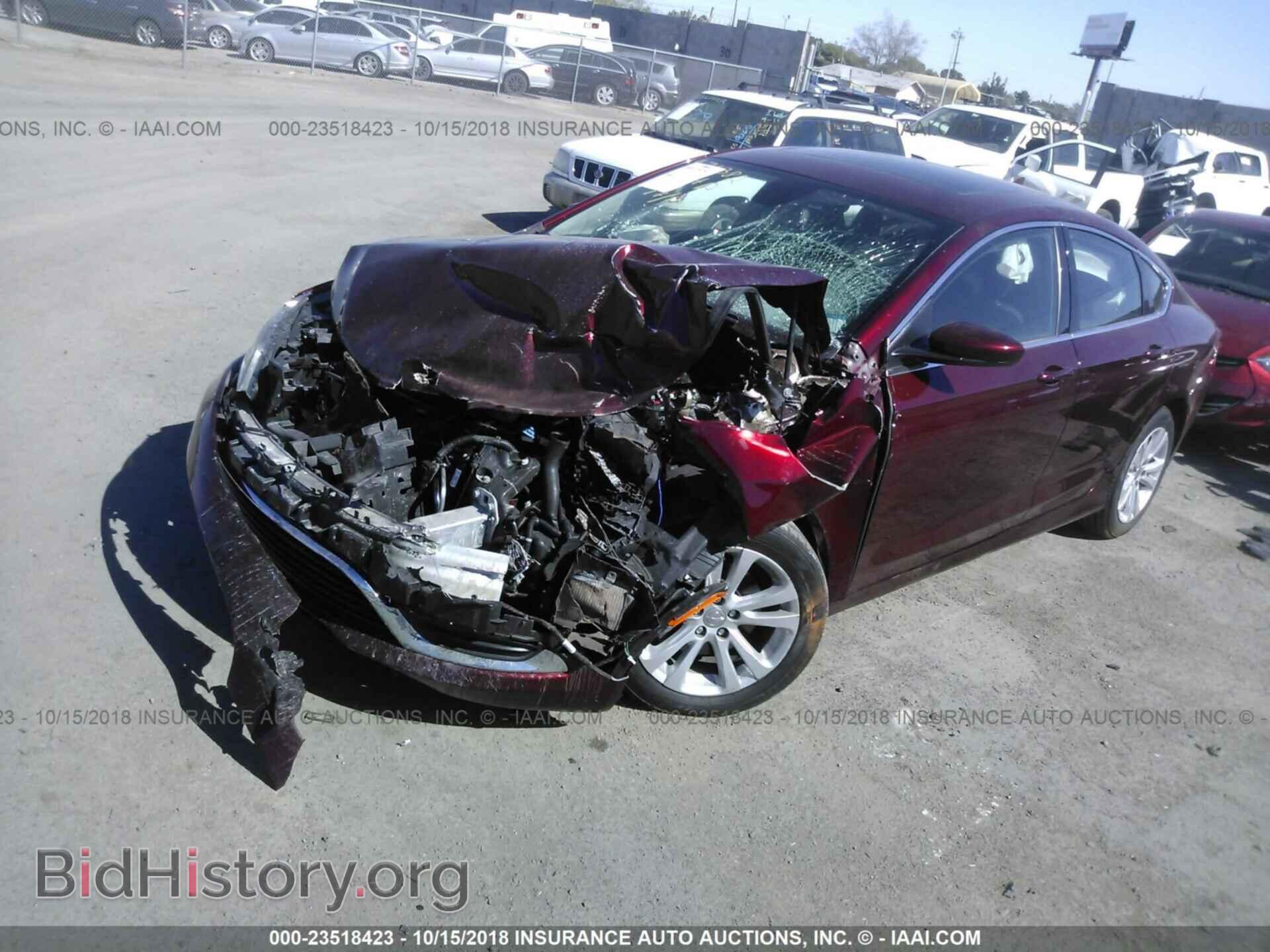 2016 Chrysler 200 - VIN: 1C3CCCAB3GN124433 - Фото 2