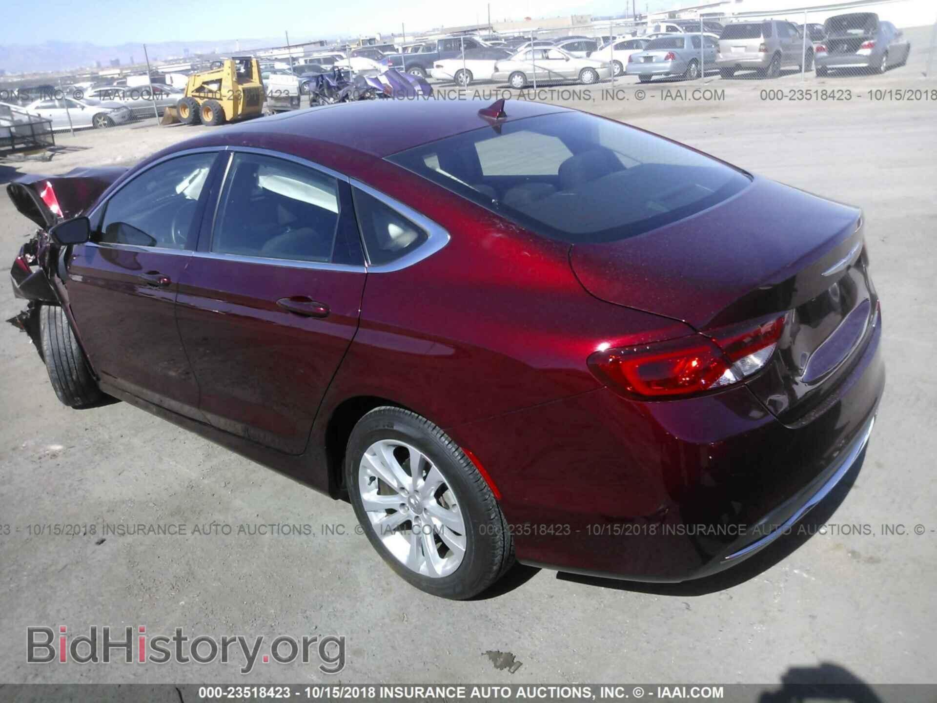 2016 Chrysler 200 - VIN: 1C3CCCAB3GN124433 - Фото 3