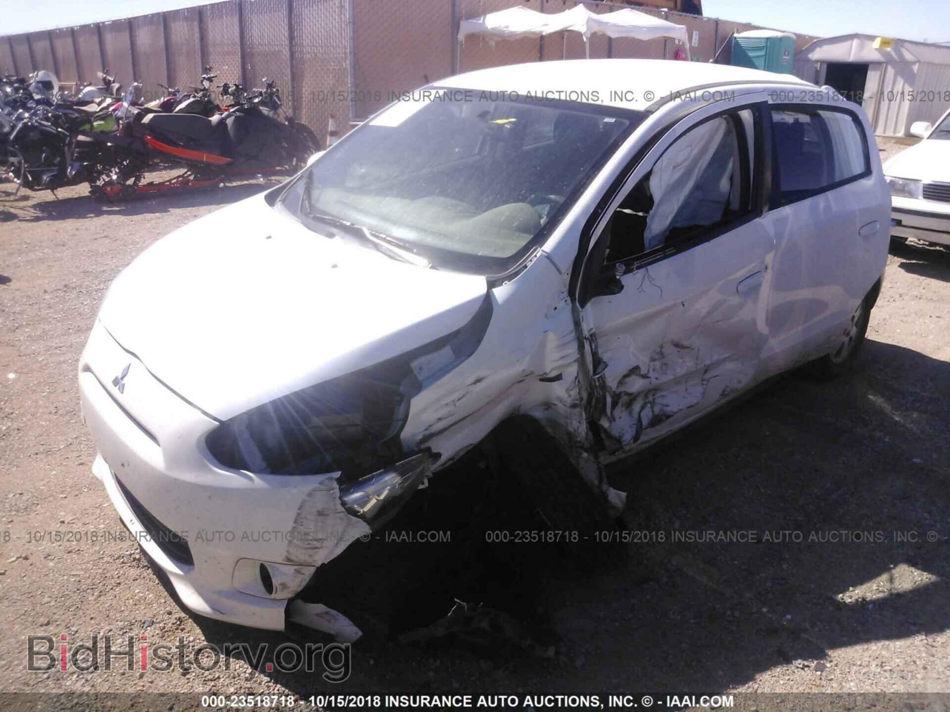 2015 MITSUBISHI MIRAGE - VIN: ML32A4HJ7FH056508 - Фото 2