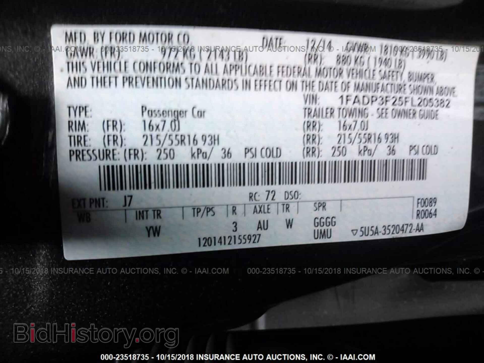 2015 Ford Focus - VIN: 1FADP3F25FL205382 - Photo 9