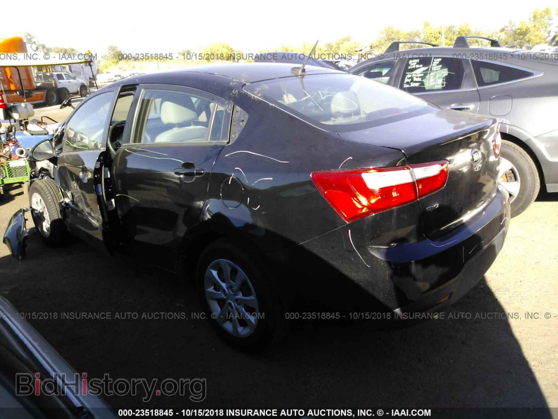 2014 KIA RIO - VIN: KNADM4A35E6385935 - Фото 3