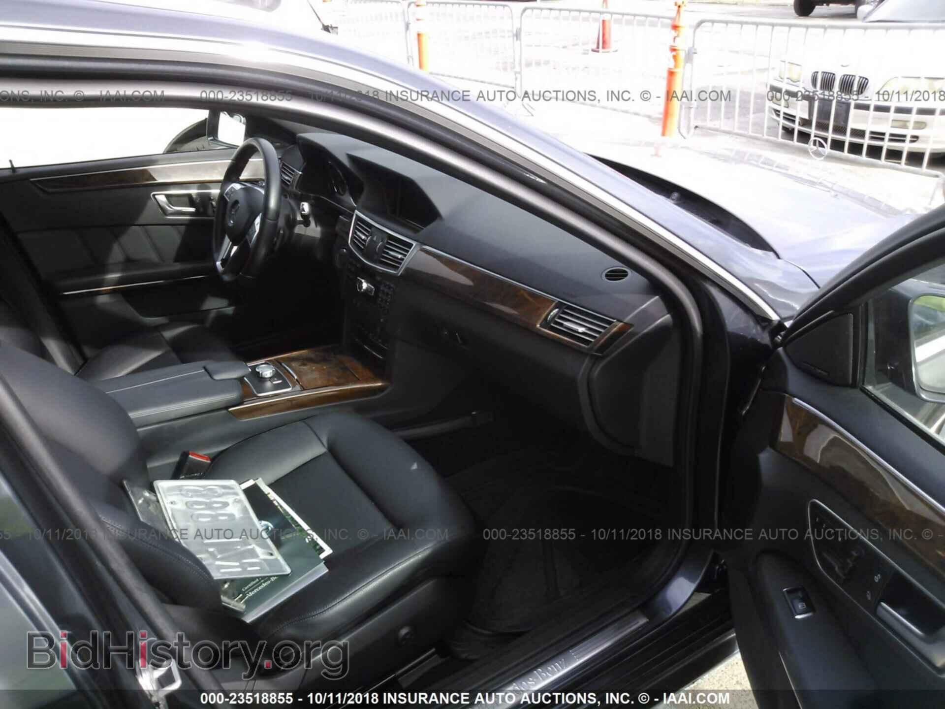 2013 MERCEDES-BENZ E - VIN: WDDHF5KB9DA763802 - Фото 5