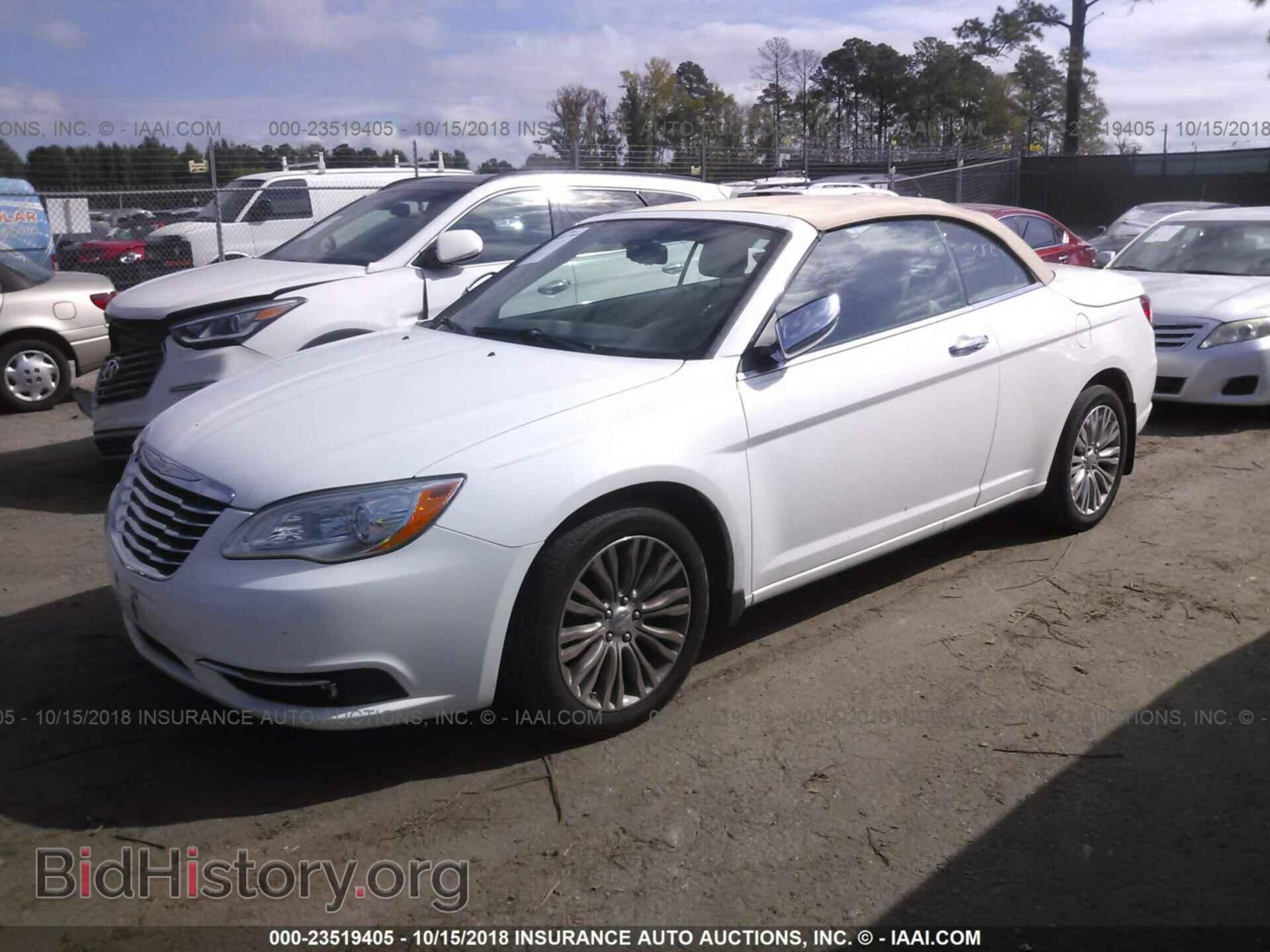 2012 Chrysler 200 - VIN: 1C3BCBFG9CN116194 - Фото 2