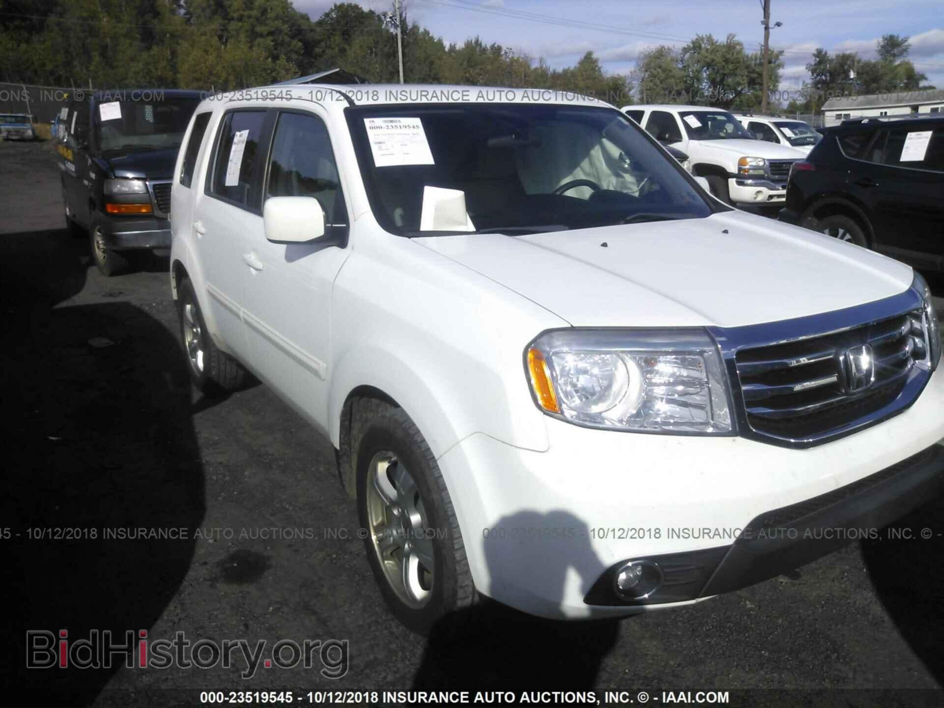 Photo 5FNYF4H43DB081275 - Honda Pilot 2013