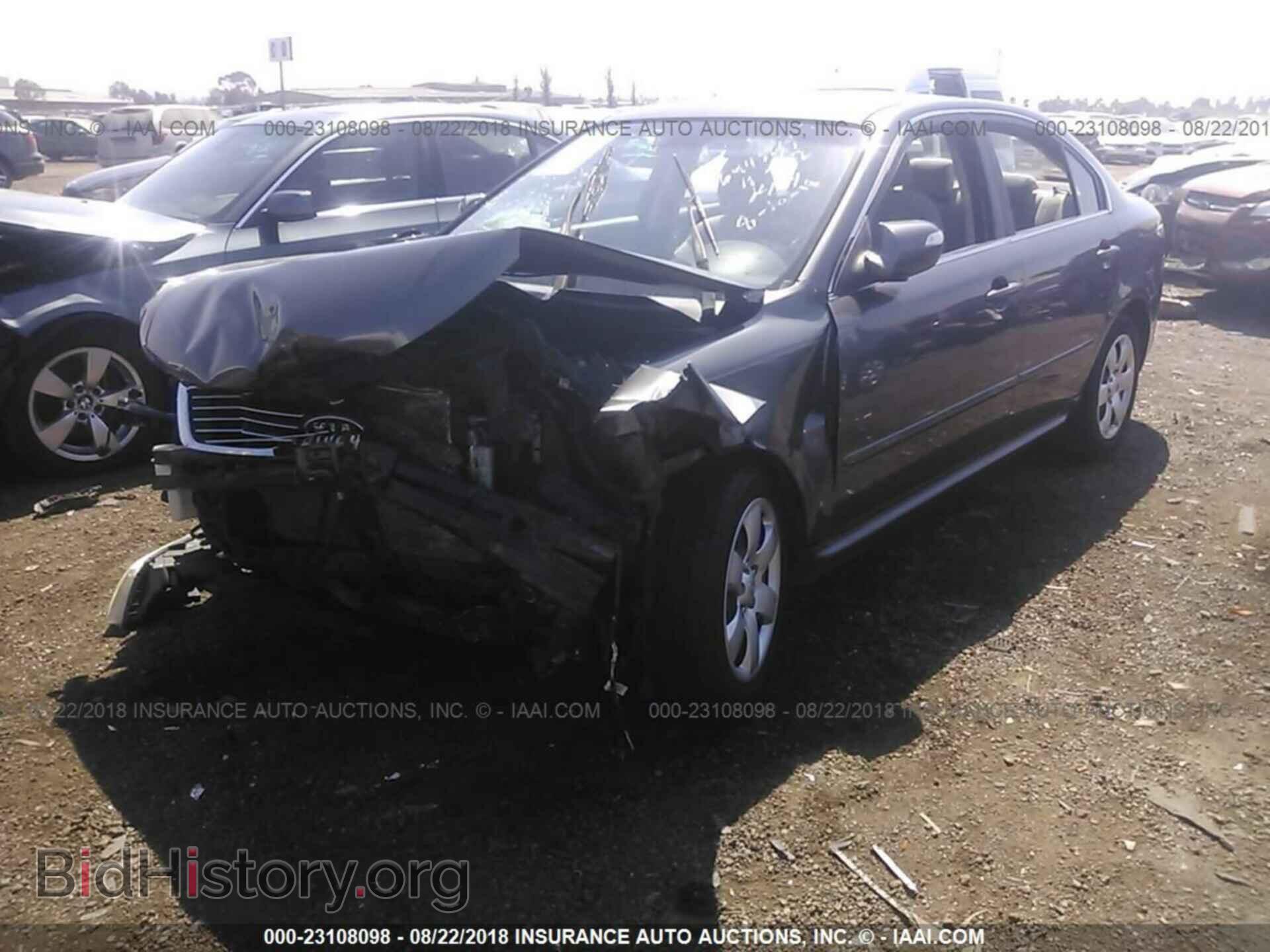 2009 KIA OPTIMA - VIN: KNAGE228895348267 - Фото 2