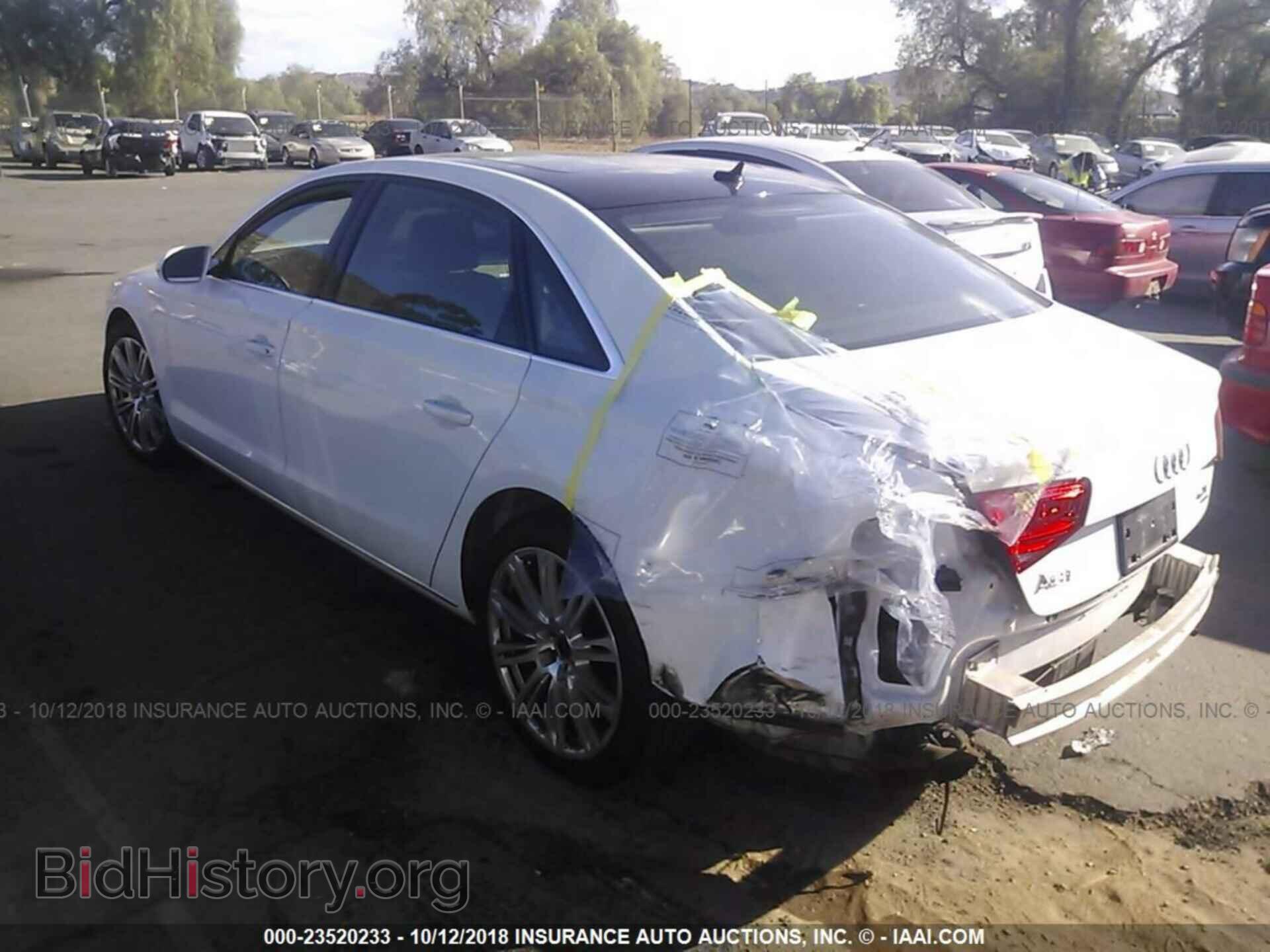 2013 AUDI A8 - VIN: WAUR2AFD8DN021234 - Фото 3