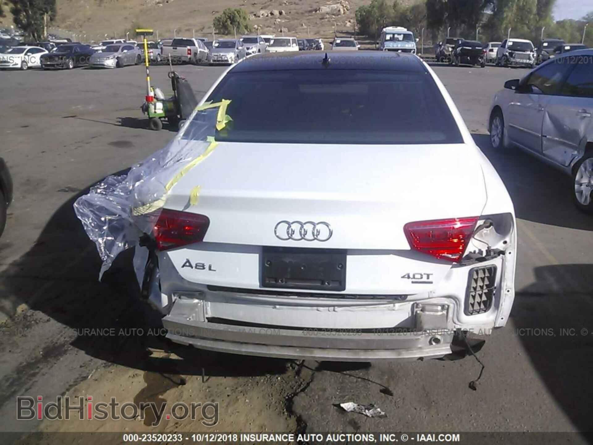2013 AUDI A8 - VIN: WAUR2AFD8DN021234 - Фото 6