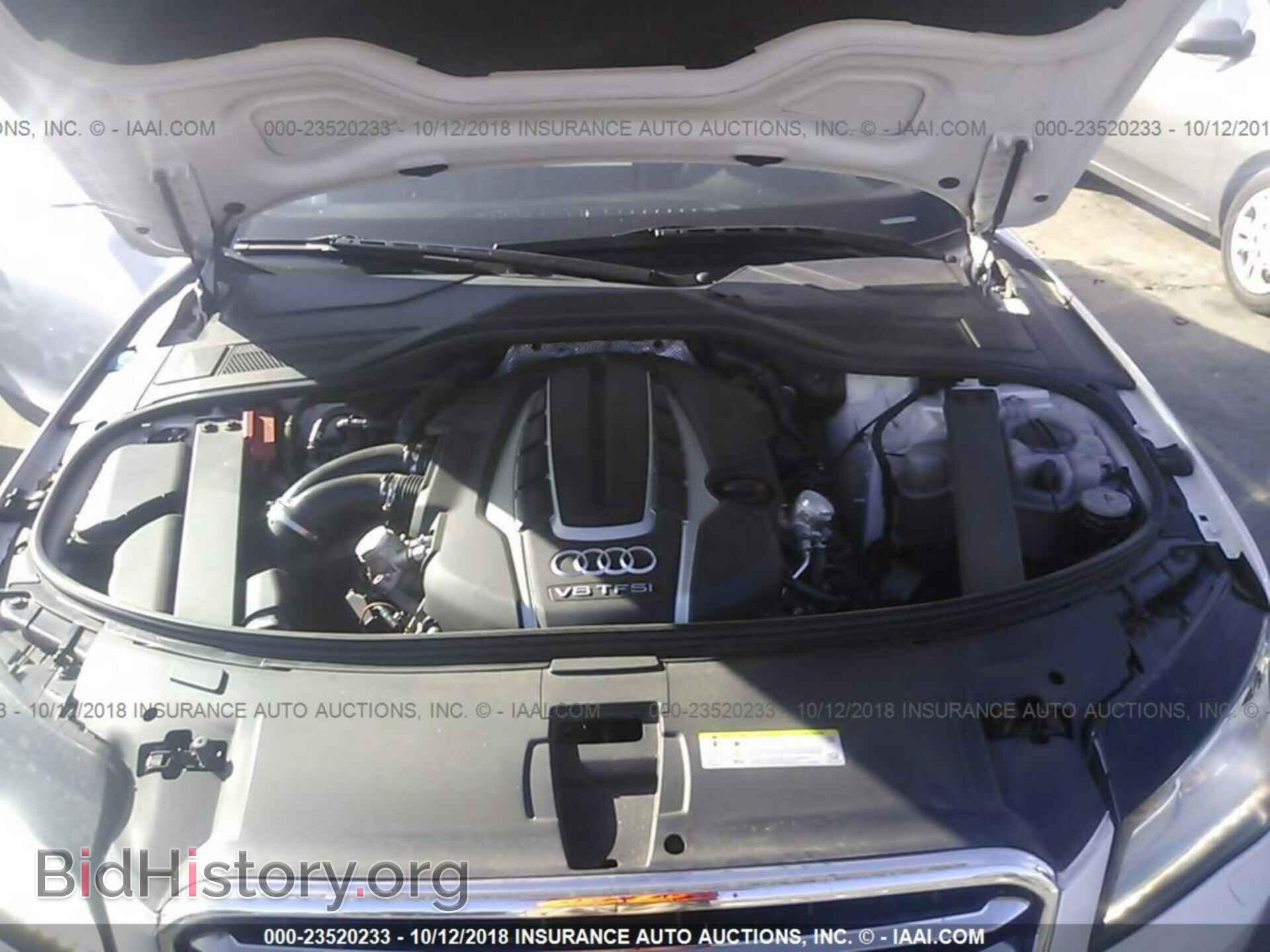 2013 AUDI A8 - VIN: WAUR2AFD8DN021234 - Фото 10