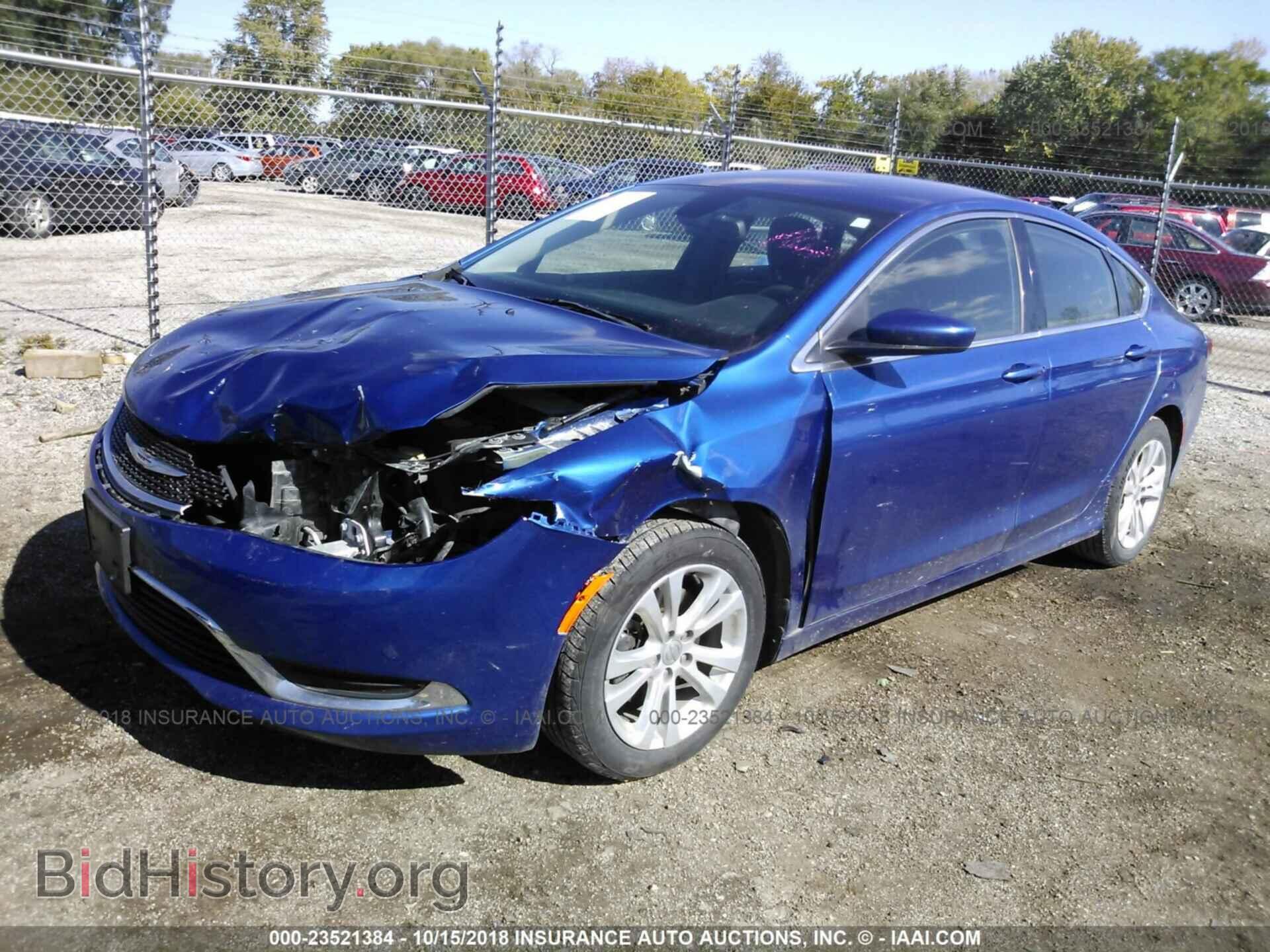 2015 Chrysler 200 - VIN: 1C3CCCAB3FN687142 - Photo 2