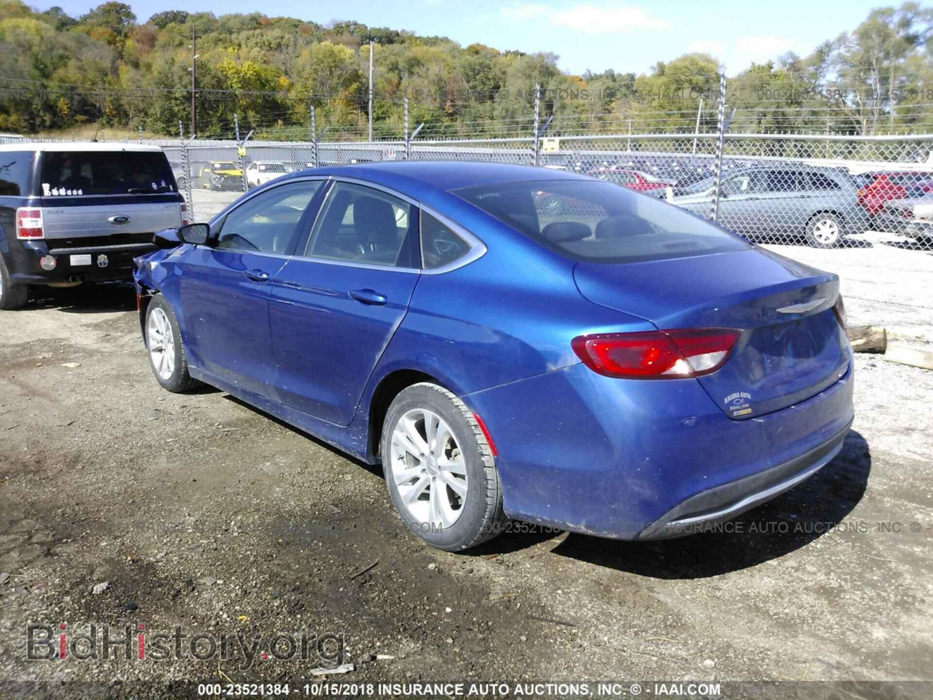 2015 Chrysler 200 - VIN: 1C3CCCAB3FN687142 - Photo 3