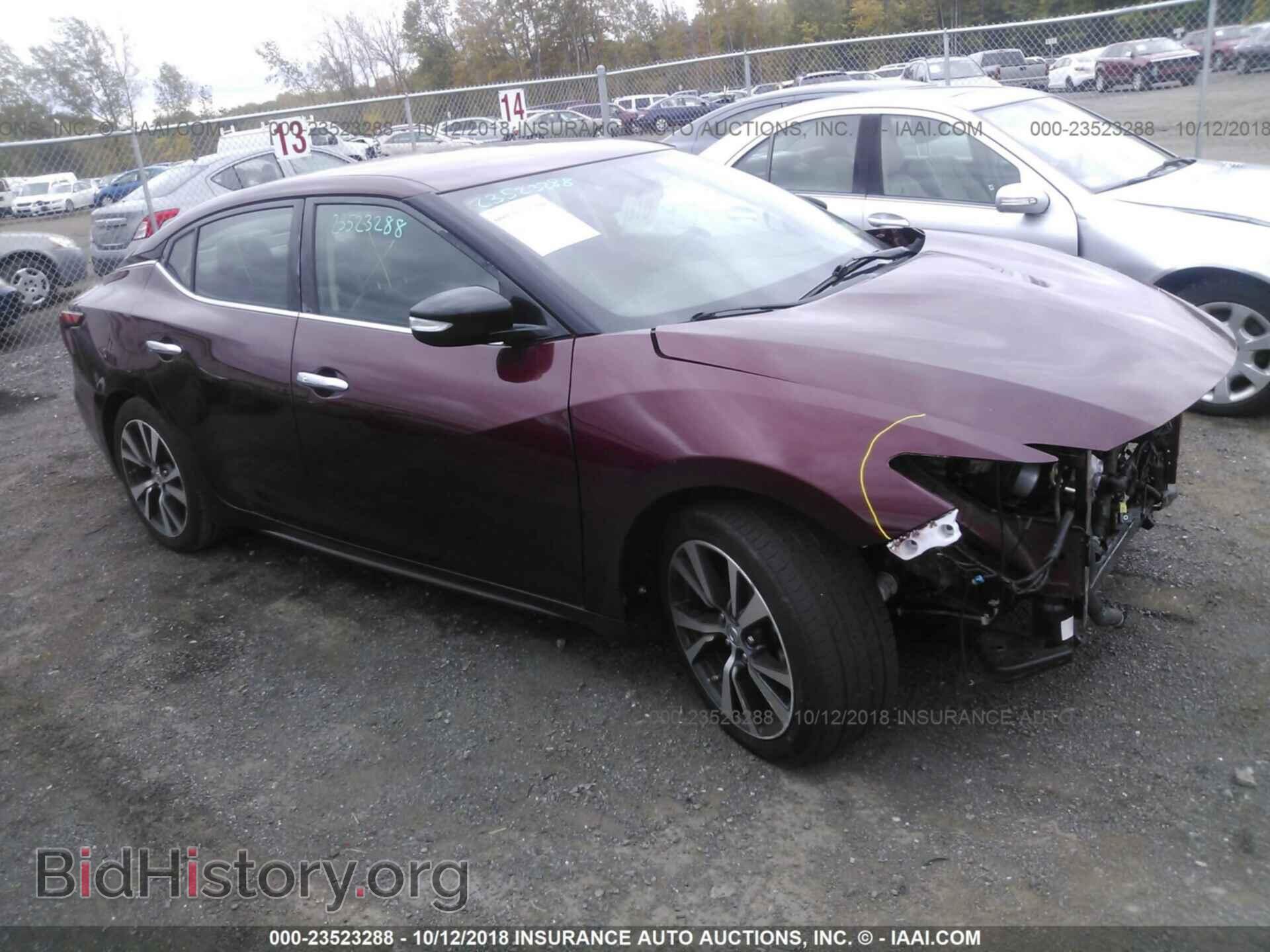 Фотография 1N4AA6APXHC374230 - Nissan Maxima 2017