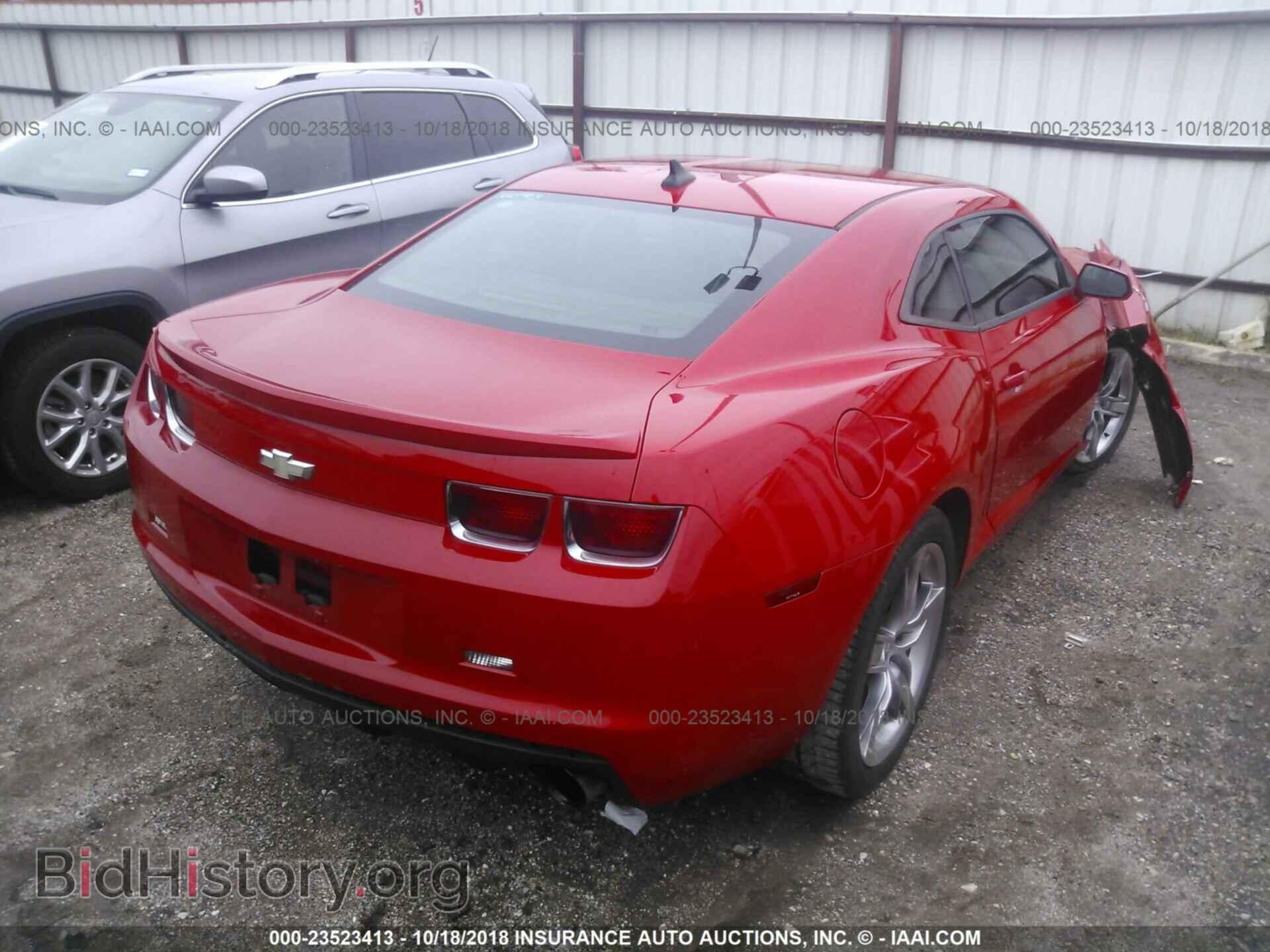 2012 Chevrolet Camaro - VIN: 2G1FA1E34C9145318 - Фото 4