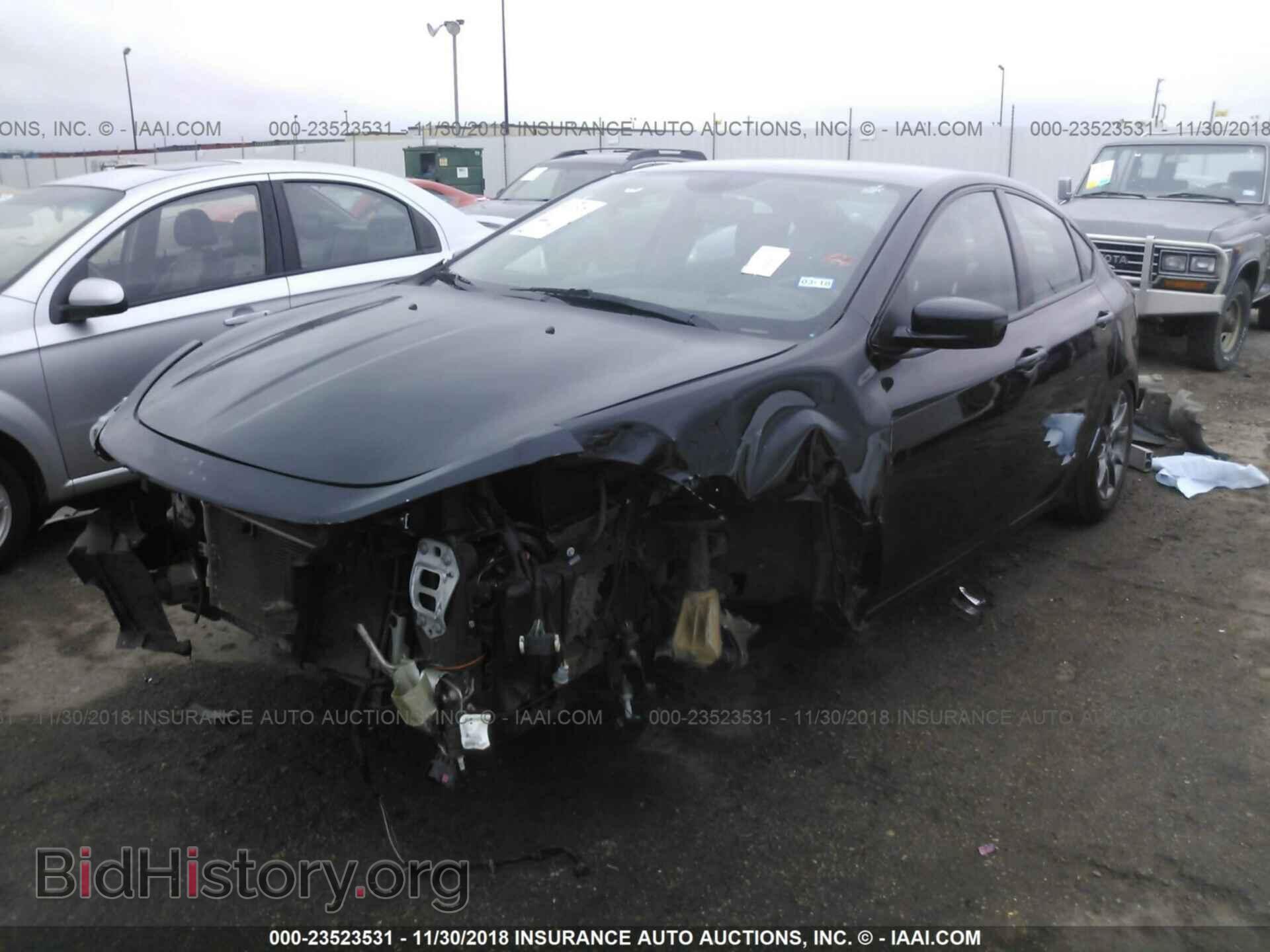 2013 DODGE DART - VIN: 1C3CDFBA7DD335365 - Фото 2