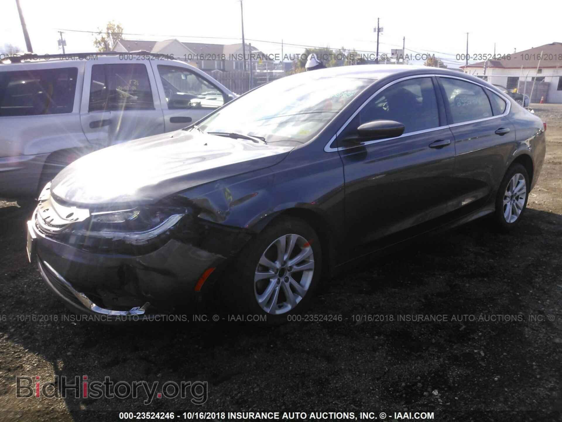 2015 Chrysler 200 - VIN: 1C3CCCAB3FN586876 - Фото 2