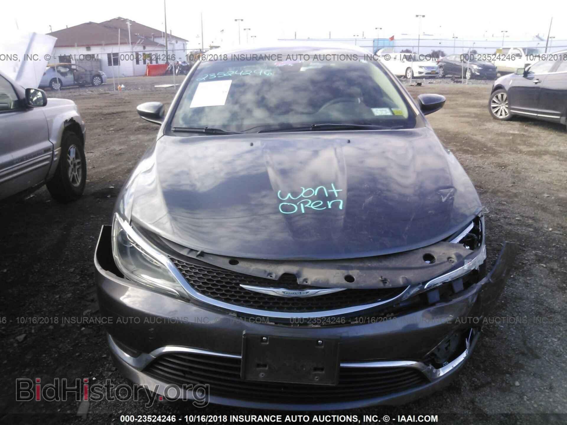 2015 Chrysler 200 - VIN: 1C3CCCAB3FN586876 - Фото 10