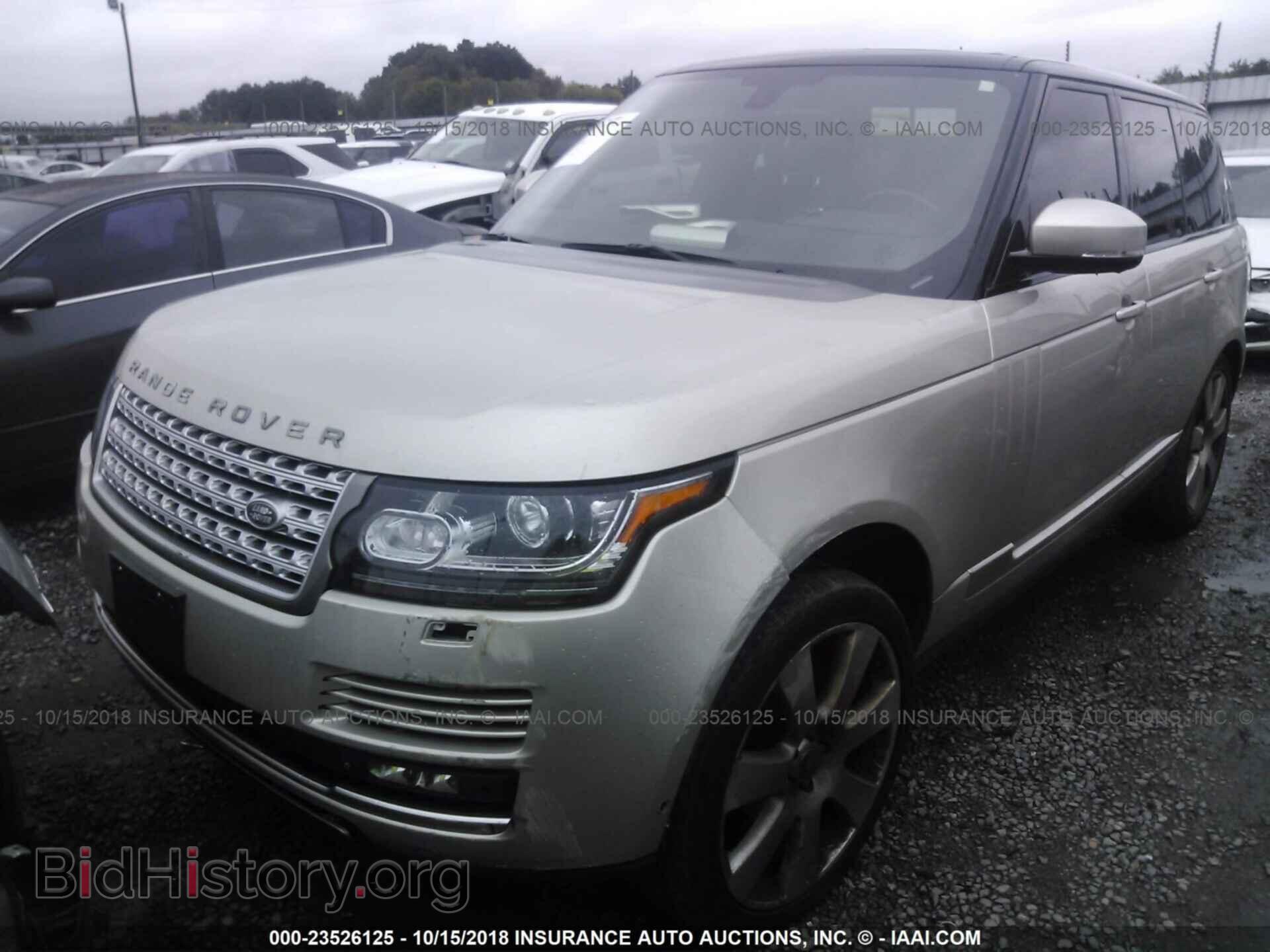 2013 LAND ROVER RANGE ROVER - VIN: SALGS2EF7DA119786 - Фото 2