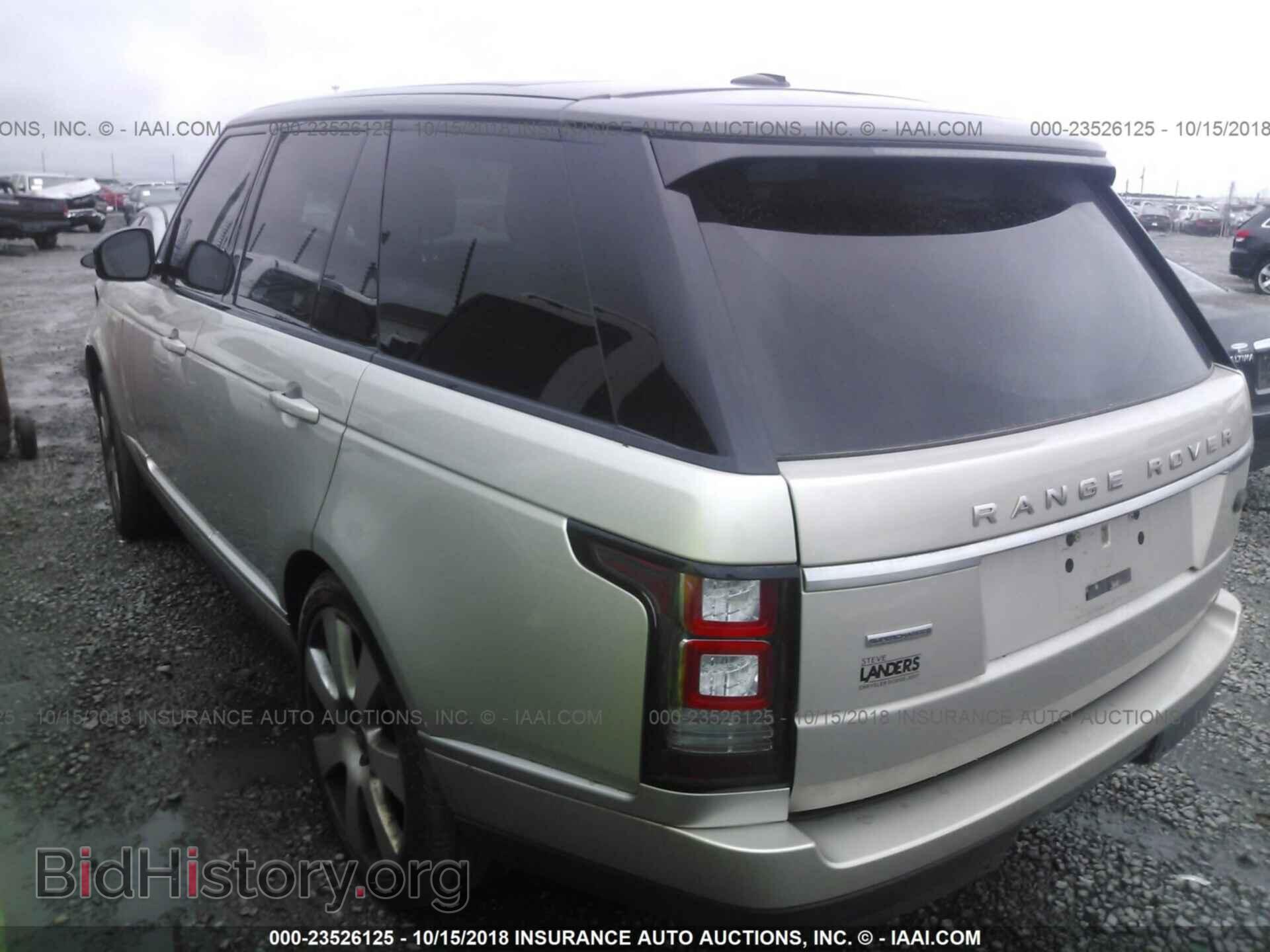 2013 LAND ROVER RANGE ROVER - VIN: SALGS2EF7DA119786 - Фото 3