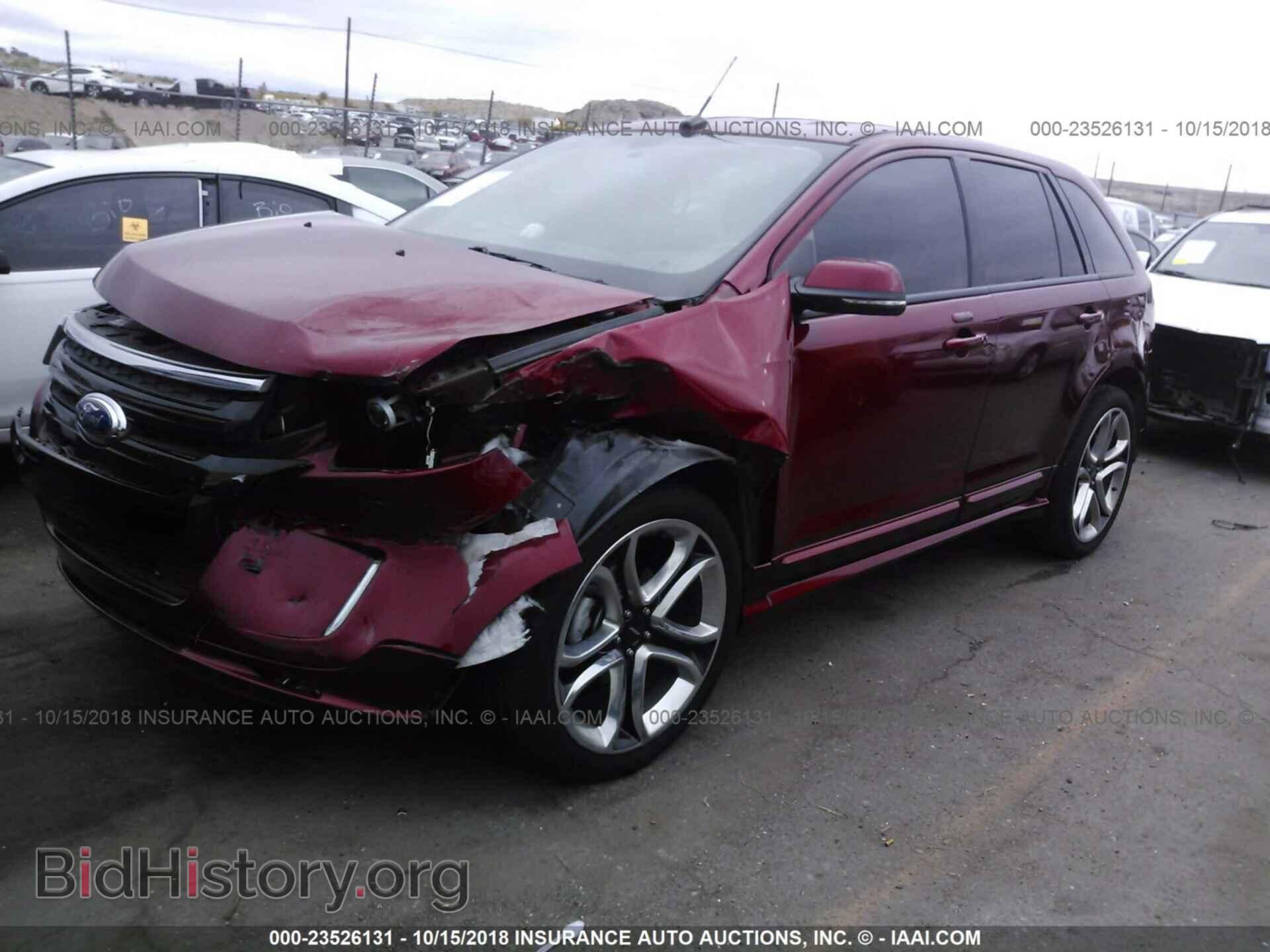 2014 Ford Edge - VIN: 2FMDK4AK0EBB65017 - Фото 2