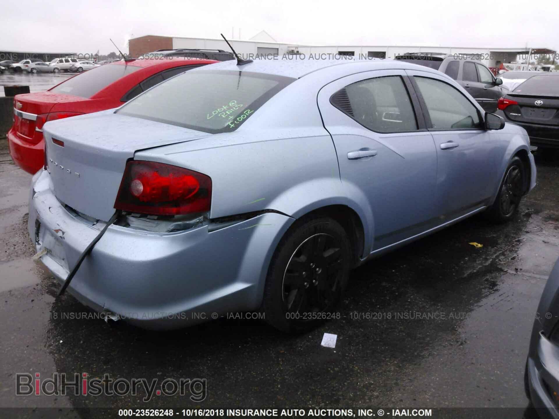 2013 DODGE AVENGER - VIN: 1C3CDZAB5DN649358 - Фото 4
