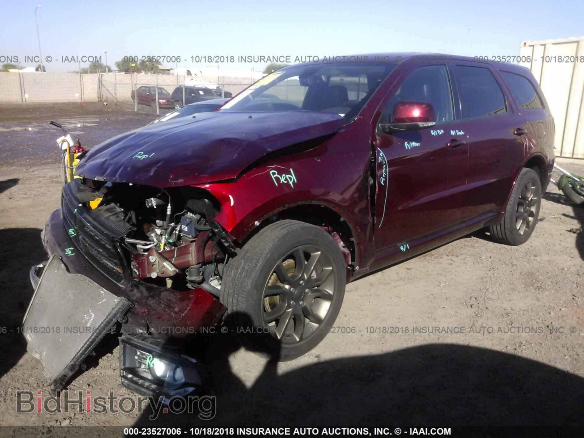 2016 Dodge Durango - VIN: 1C4RDJDG6GC453797 - Фото 2