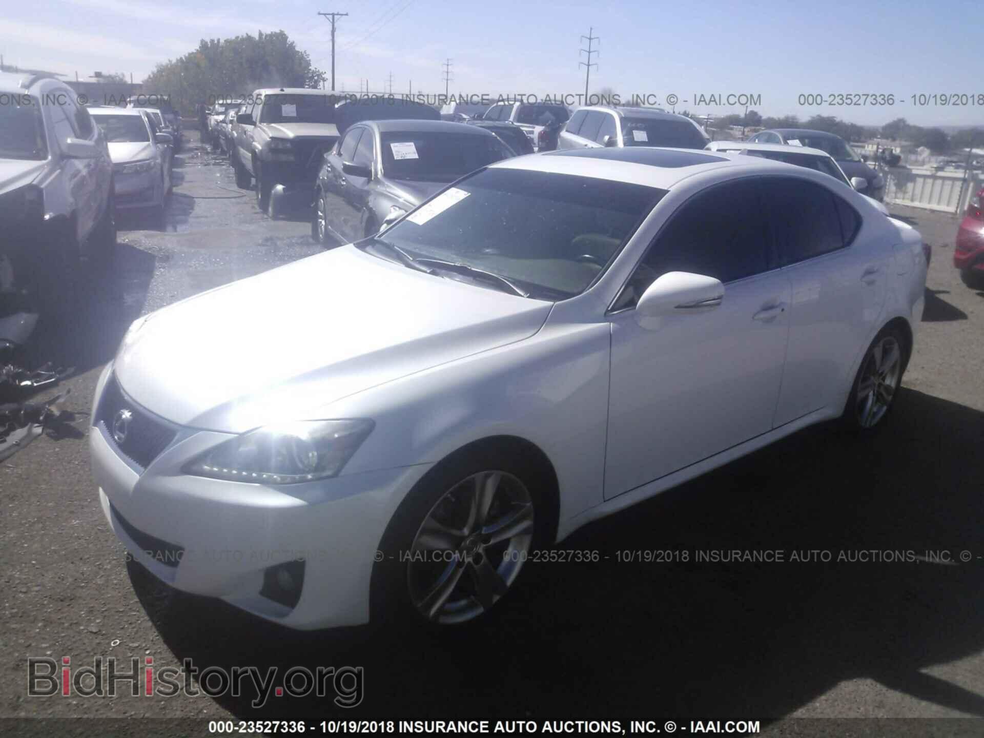2012 LEXUS IS - VIN: JTHBF5C29C5167397 - Фото 2
