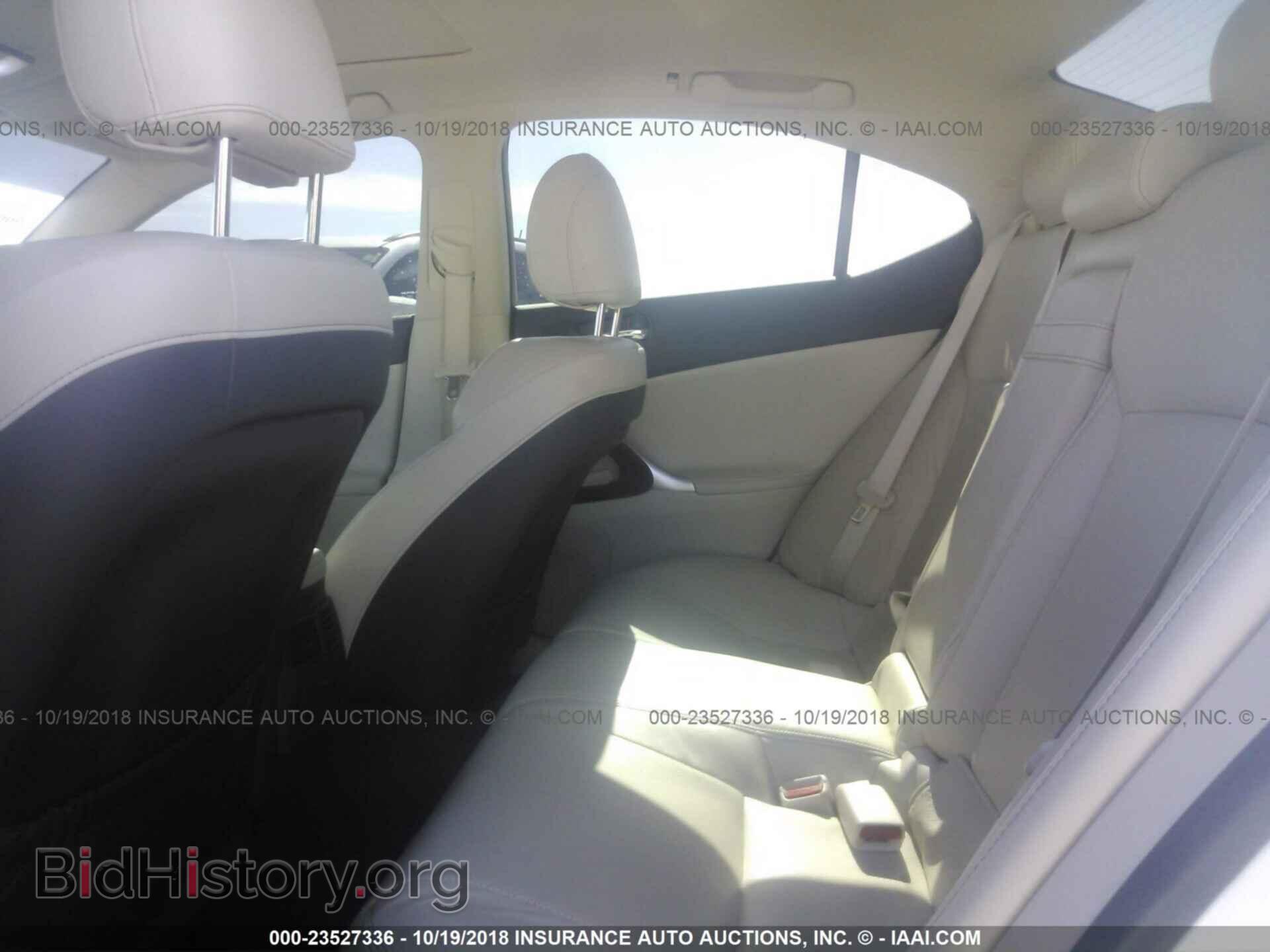 2012 LEXUS IS - VIN: JTHBF5C29C5167397 - Фото 8