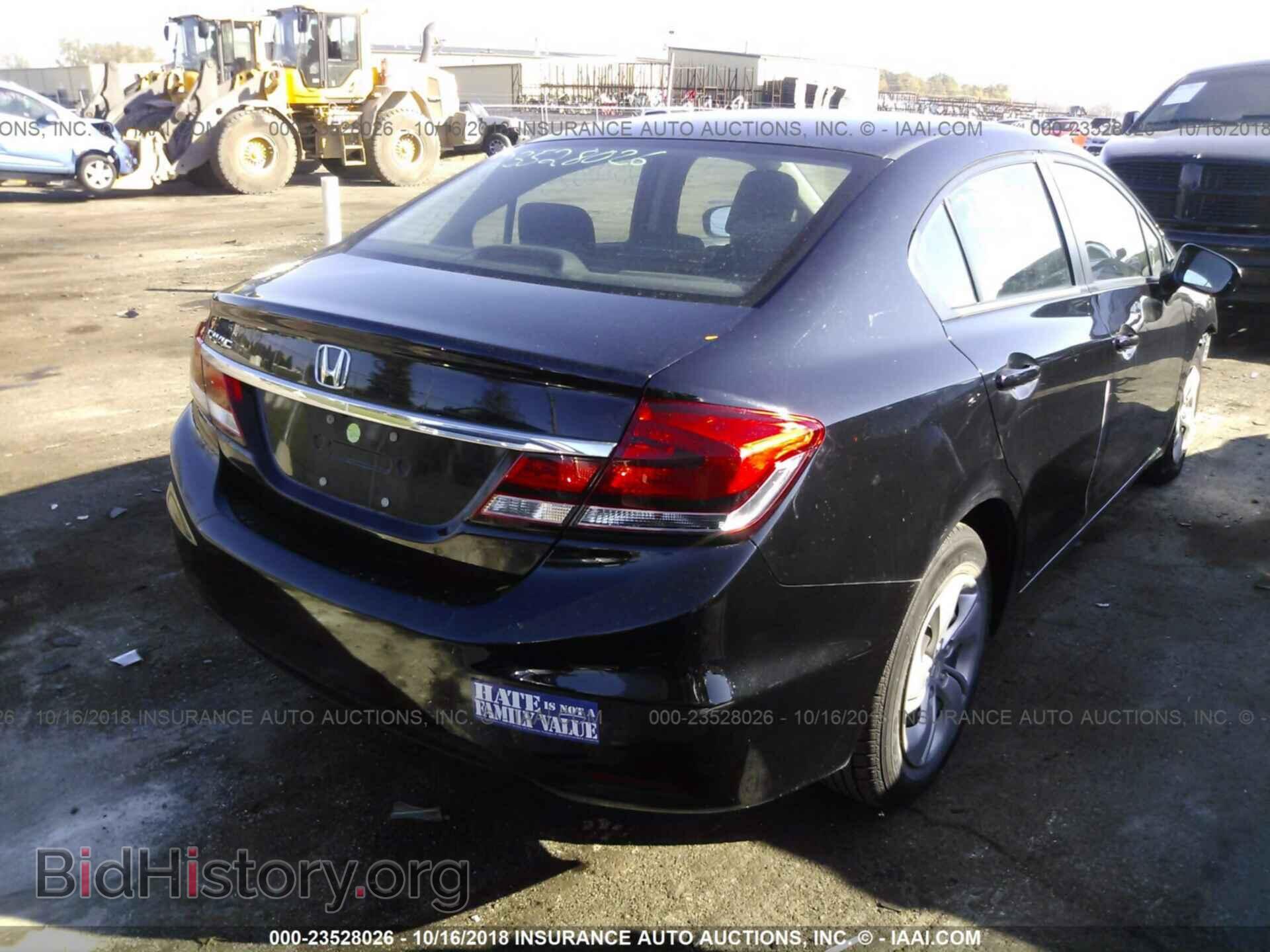 2014 HONDA CIVIC - VIN: 19XFB2F55EE003414 - Фото 4