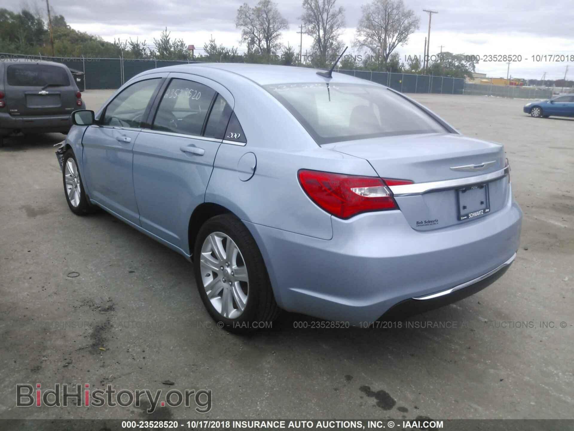 2012 Chrysler 200 - VIN: 1C3CCBBB4CN143527 - Фото 3