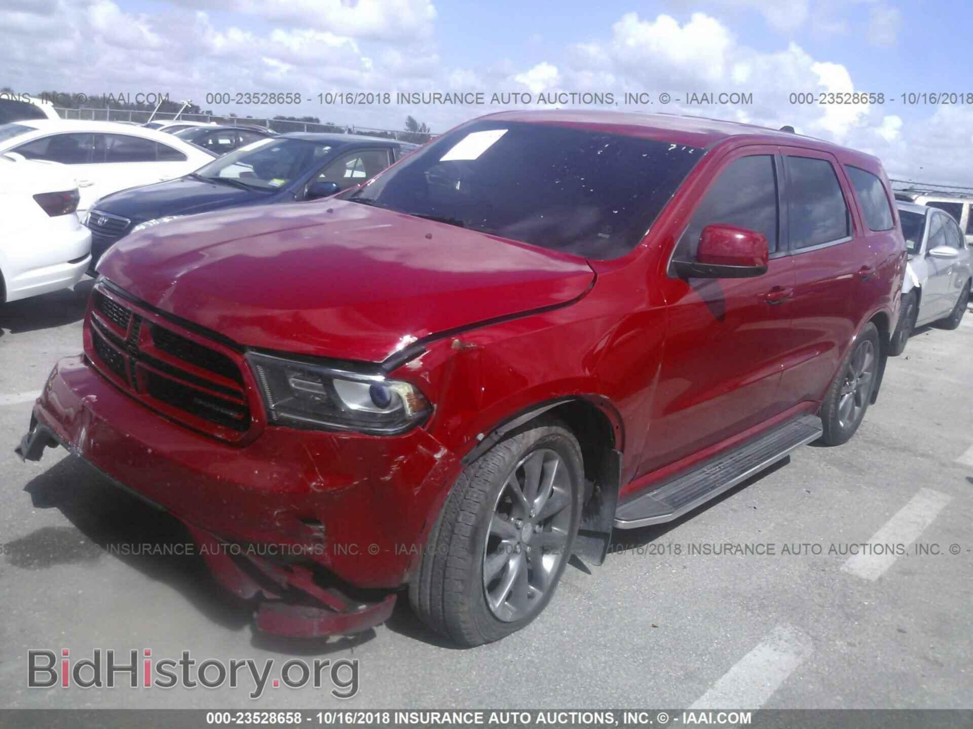 2014 DODGE DURANGO - VIN: 1C4RDHAG2EC476861 - Photo 2