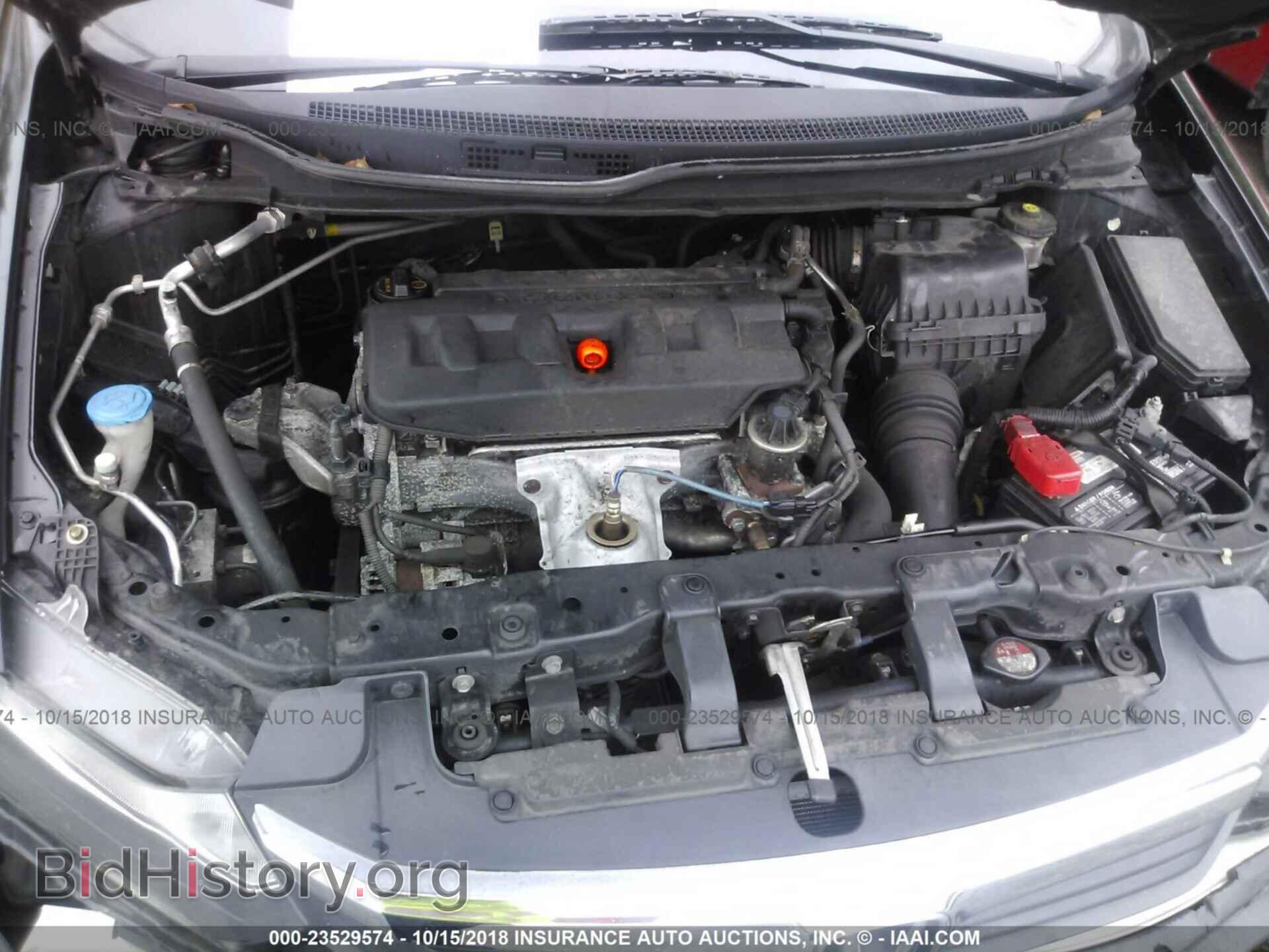 2012 Honda Civic - VIN: 19XFB2F91CE316752 - Фото 10