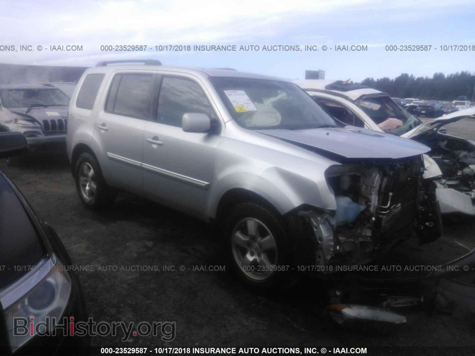 Фотография 5FNYF4H57BB075940 - Honda Pilot 2011