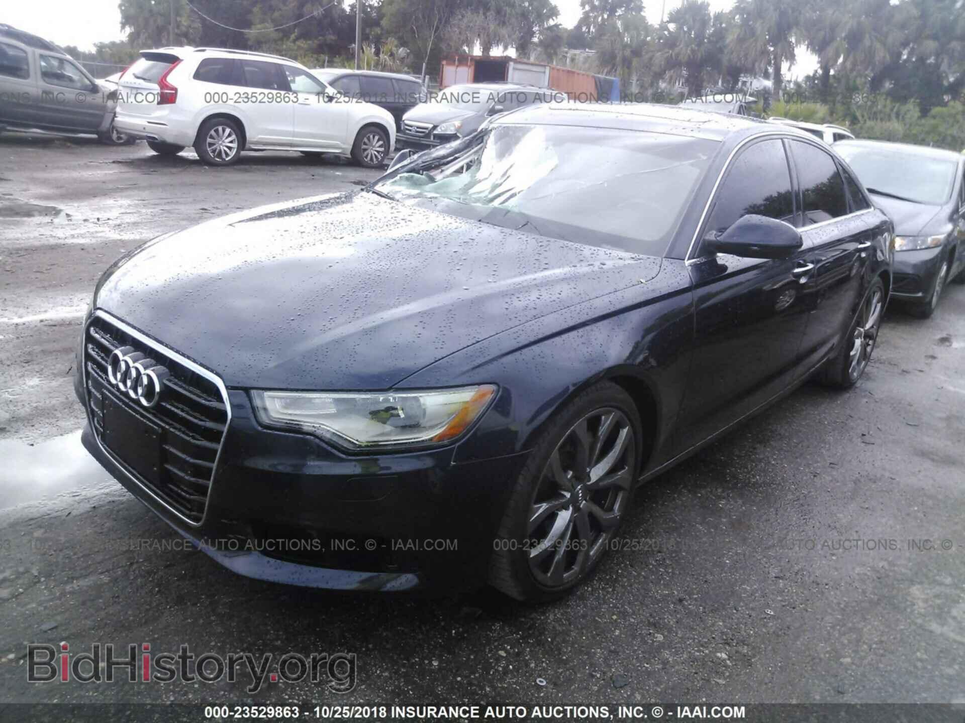 2014 Audi A6 - VIN: WAUDFAFC5EN077798 - Фото 2