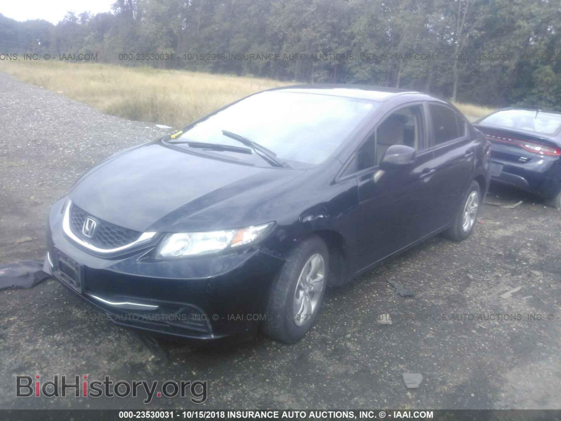 2013 Honda Civic - VIN: 2HGFB2F50DH576192 - Фото 2