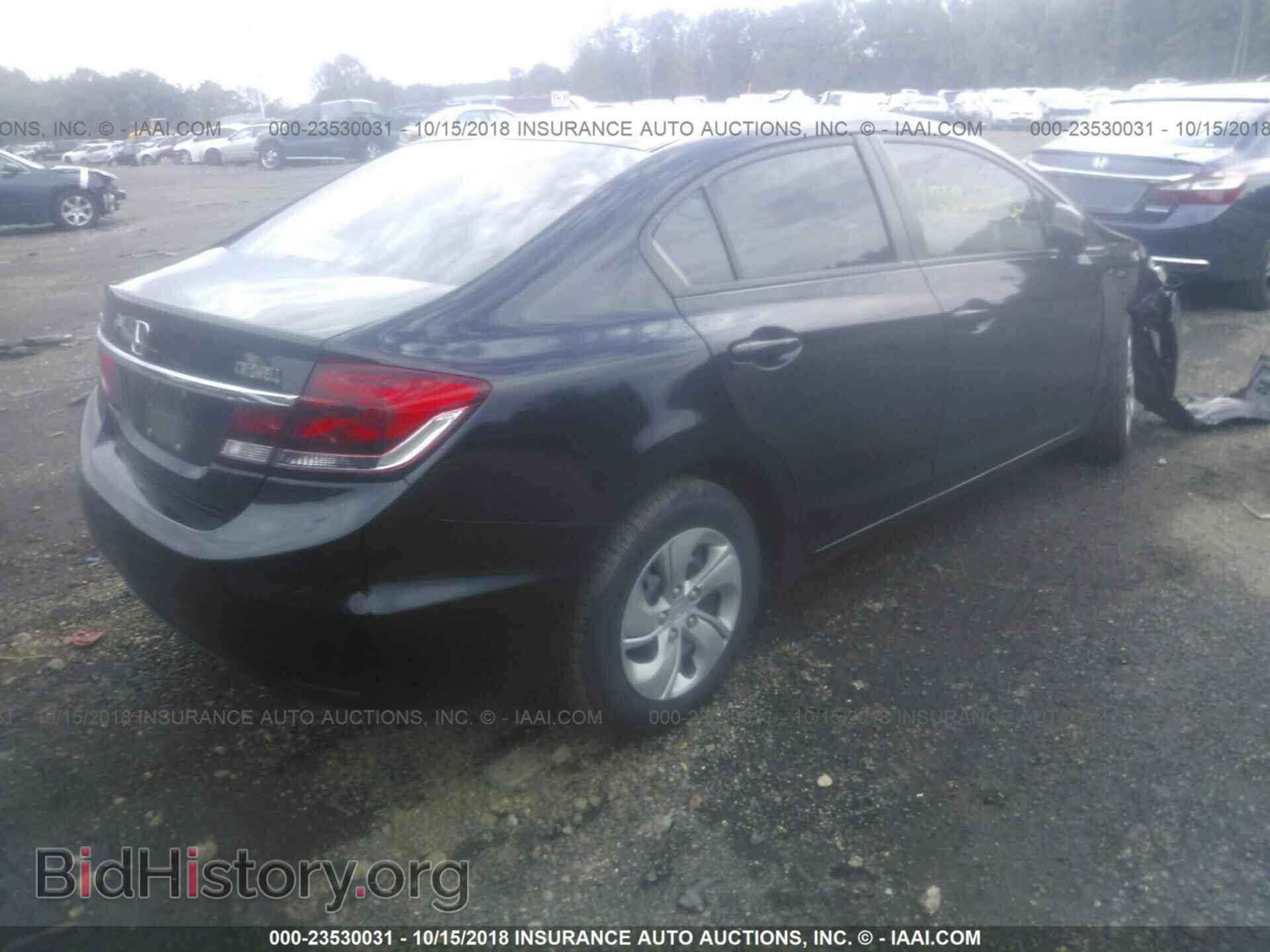 2013 Honda Civic - VIN: 2HGFB2F50DH576192 - Фото 4