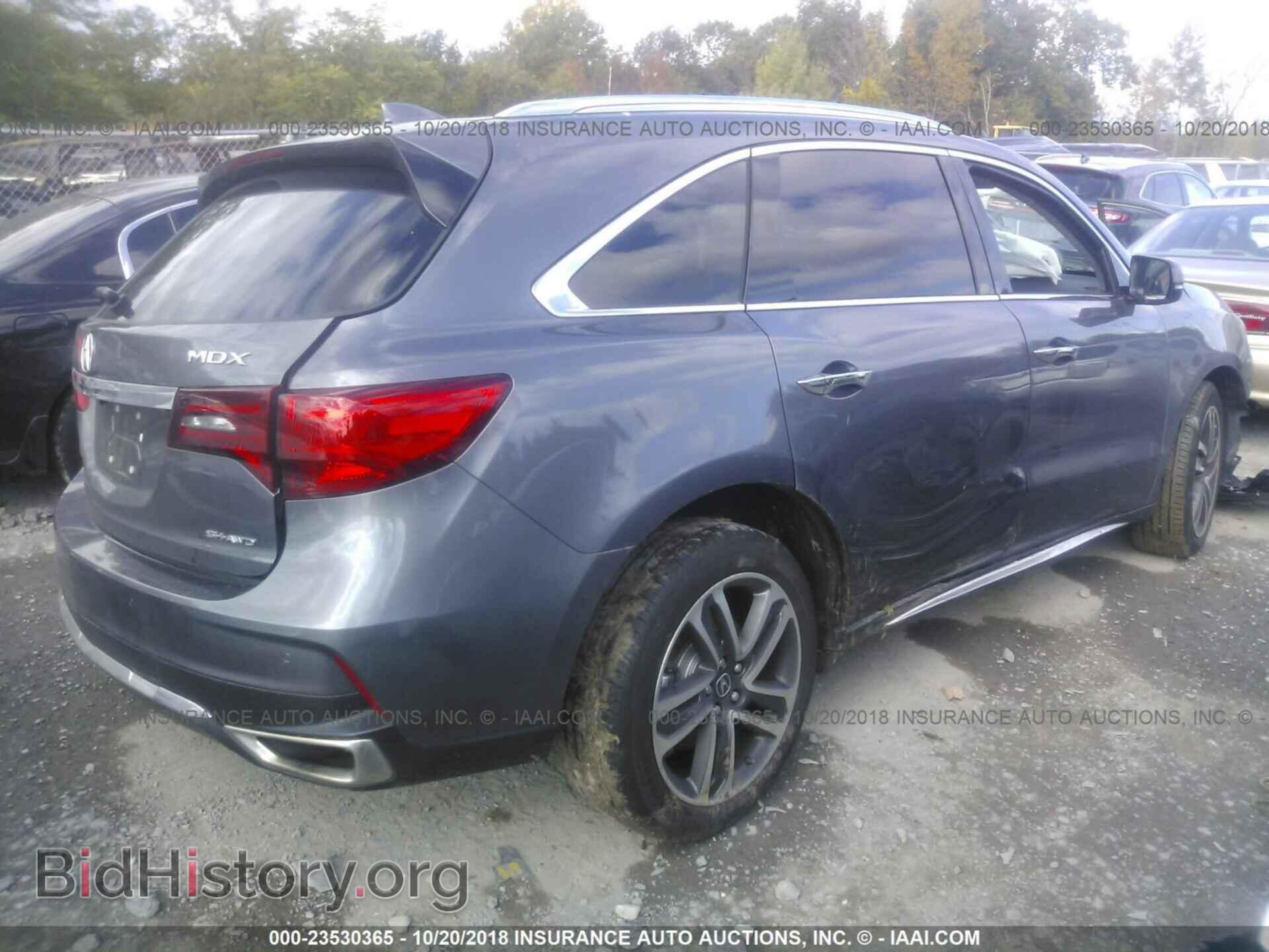 2017 Acura Mdx - VIN: 5FRYD4H81HB025199 - Фото 4