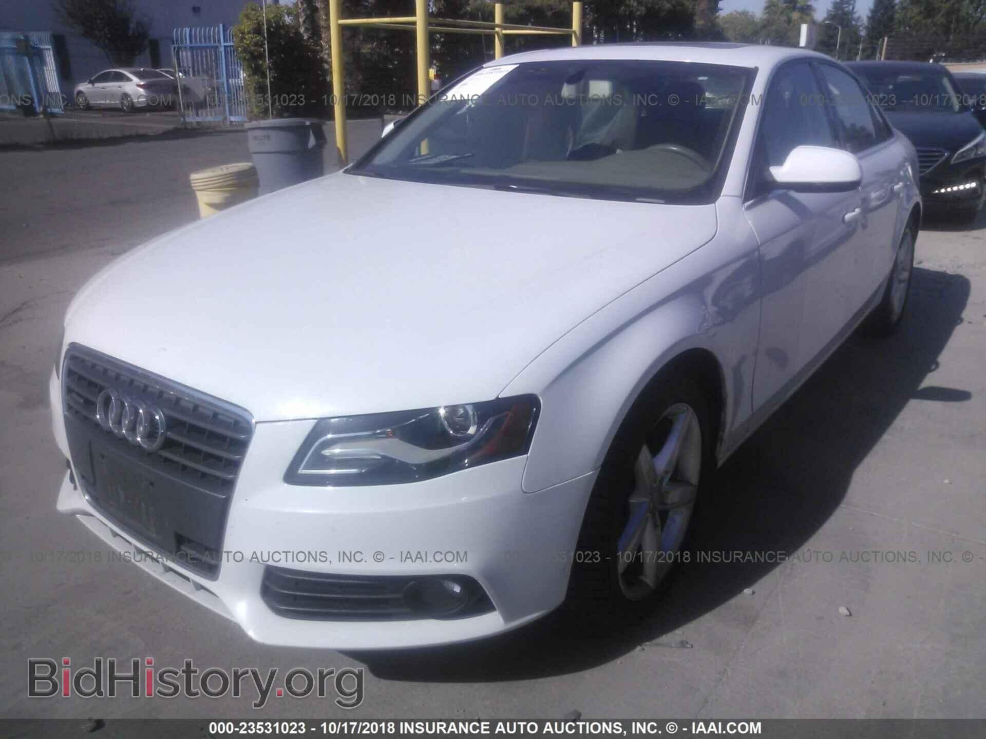 2012 Audi A4 - VIN: WAUBFAFL1CN013505 - Photo 2