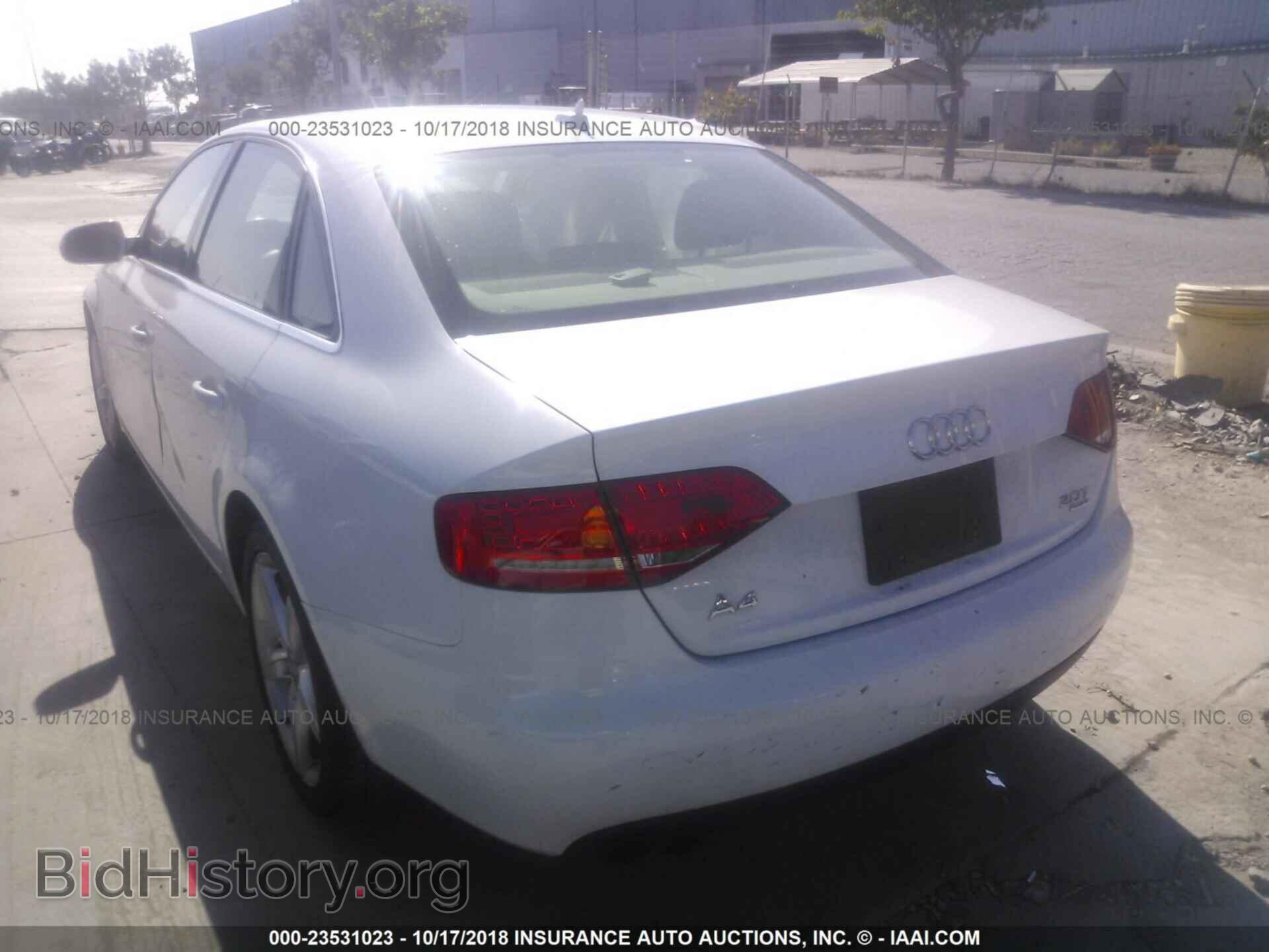 2012 Audi A4 - VIN: WAUBFAFL1CN013505 - Photo 3