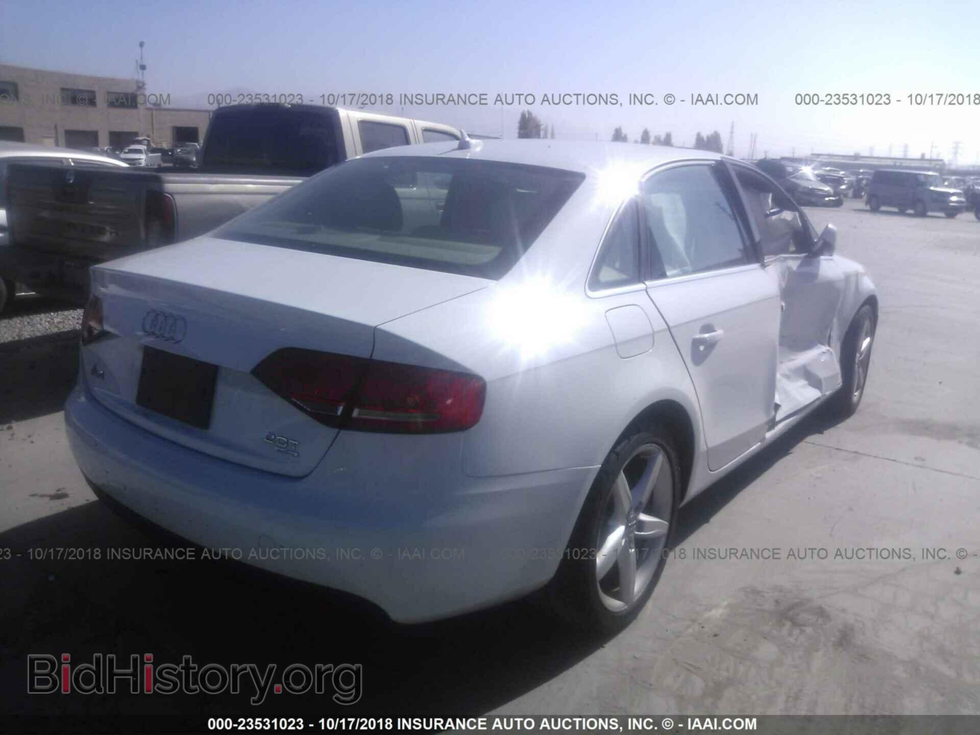 2012 Audi A4 - VIN: WAUBFAFL1CN013505 - Photo 4