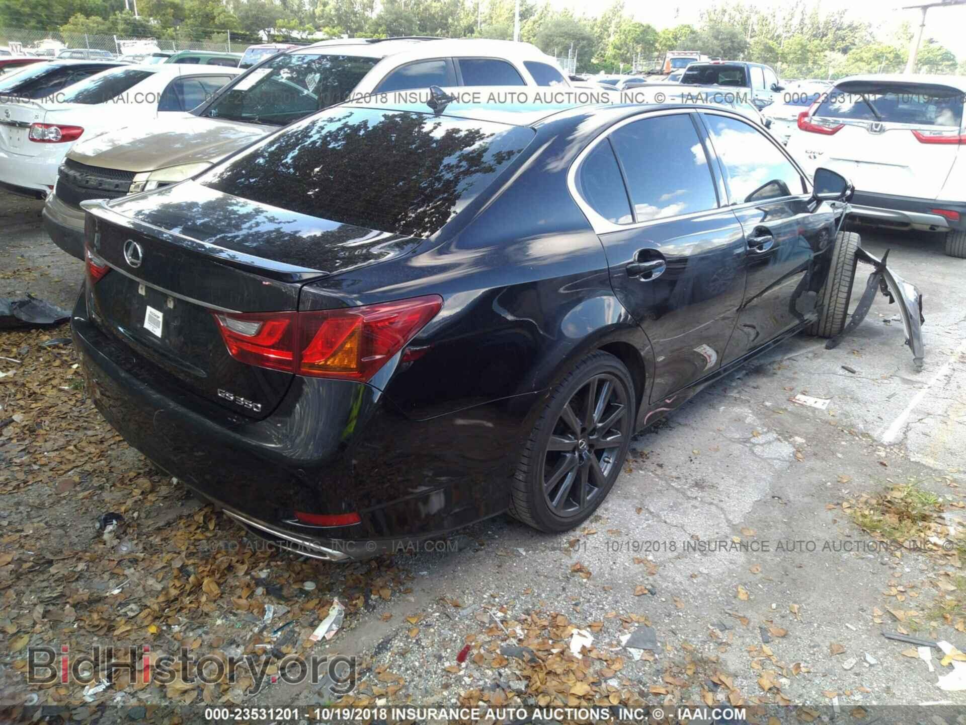 2013 Lexus Gs - VIN: JTHBE1BL4D5027877 - Фото 4
